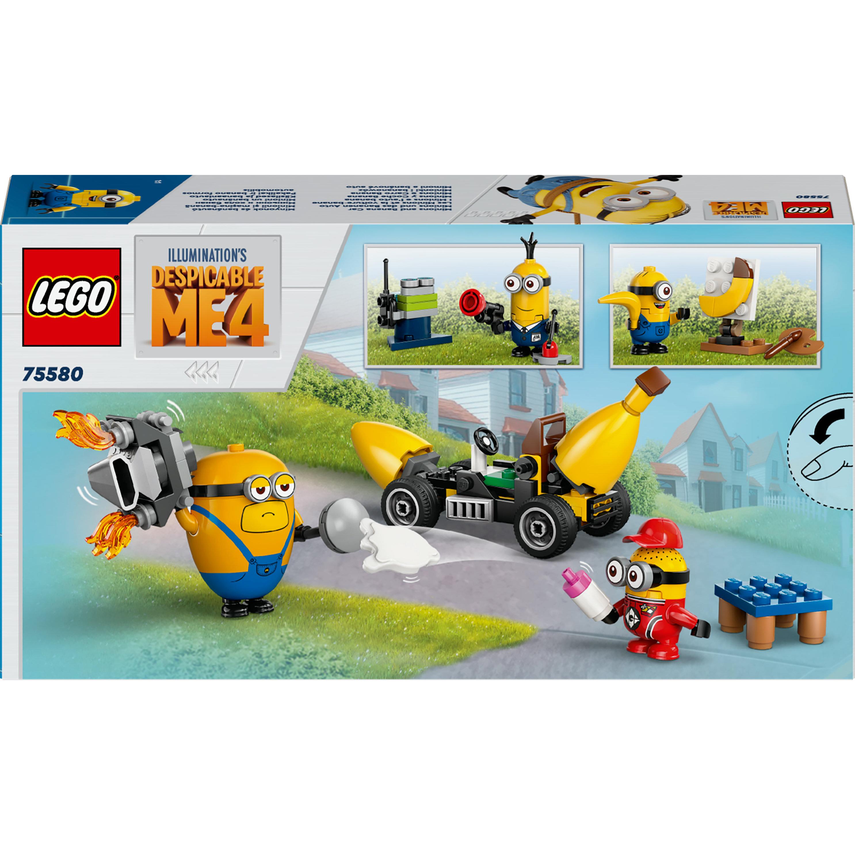 Voir la diapositive 3 : LEGO Minions 75580 - Banana Car