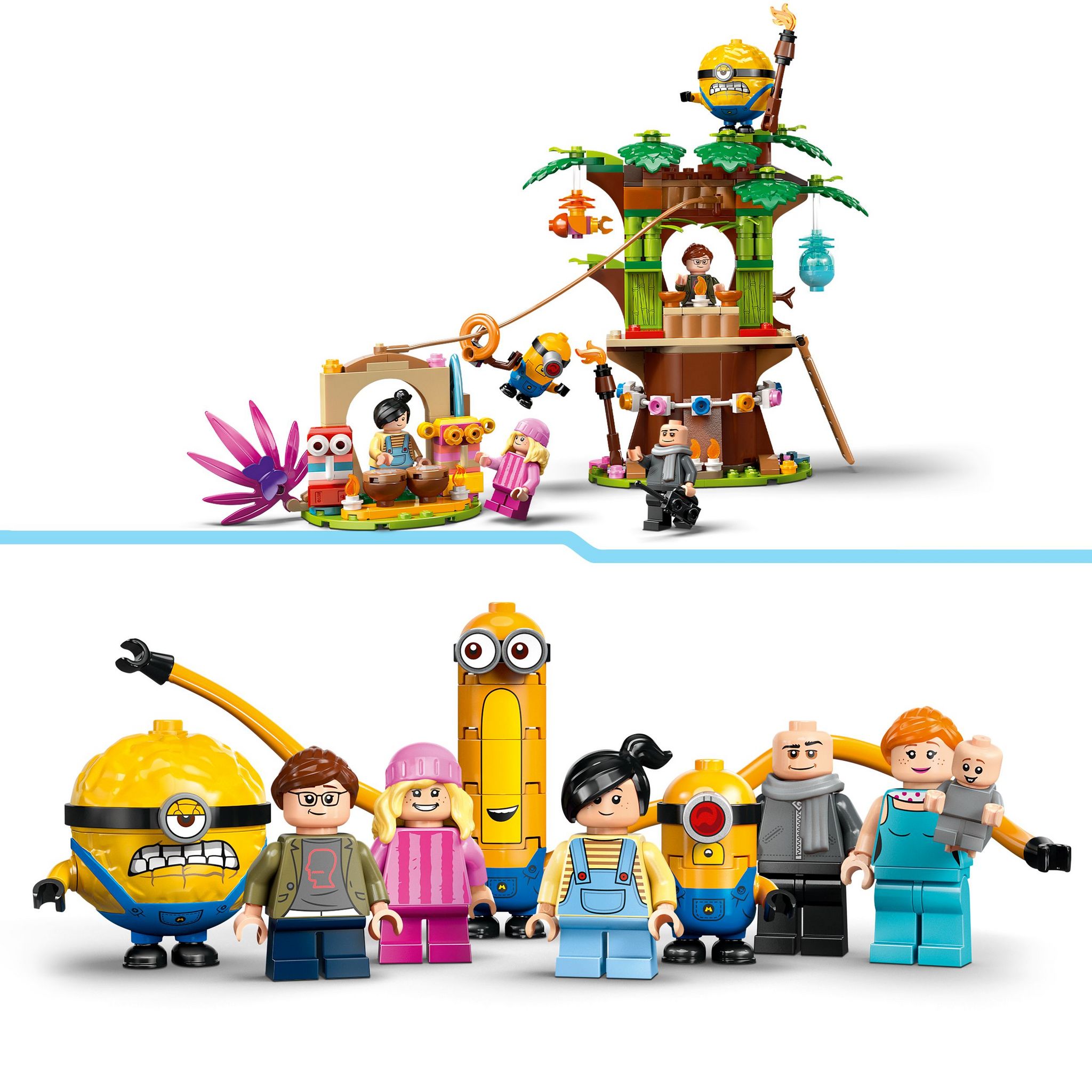 Voir la diapositive 5 : LEGO Minions 75583 - Maison familiale de Gru et les Minions