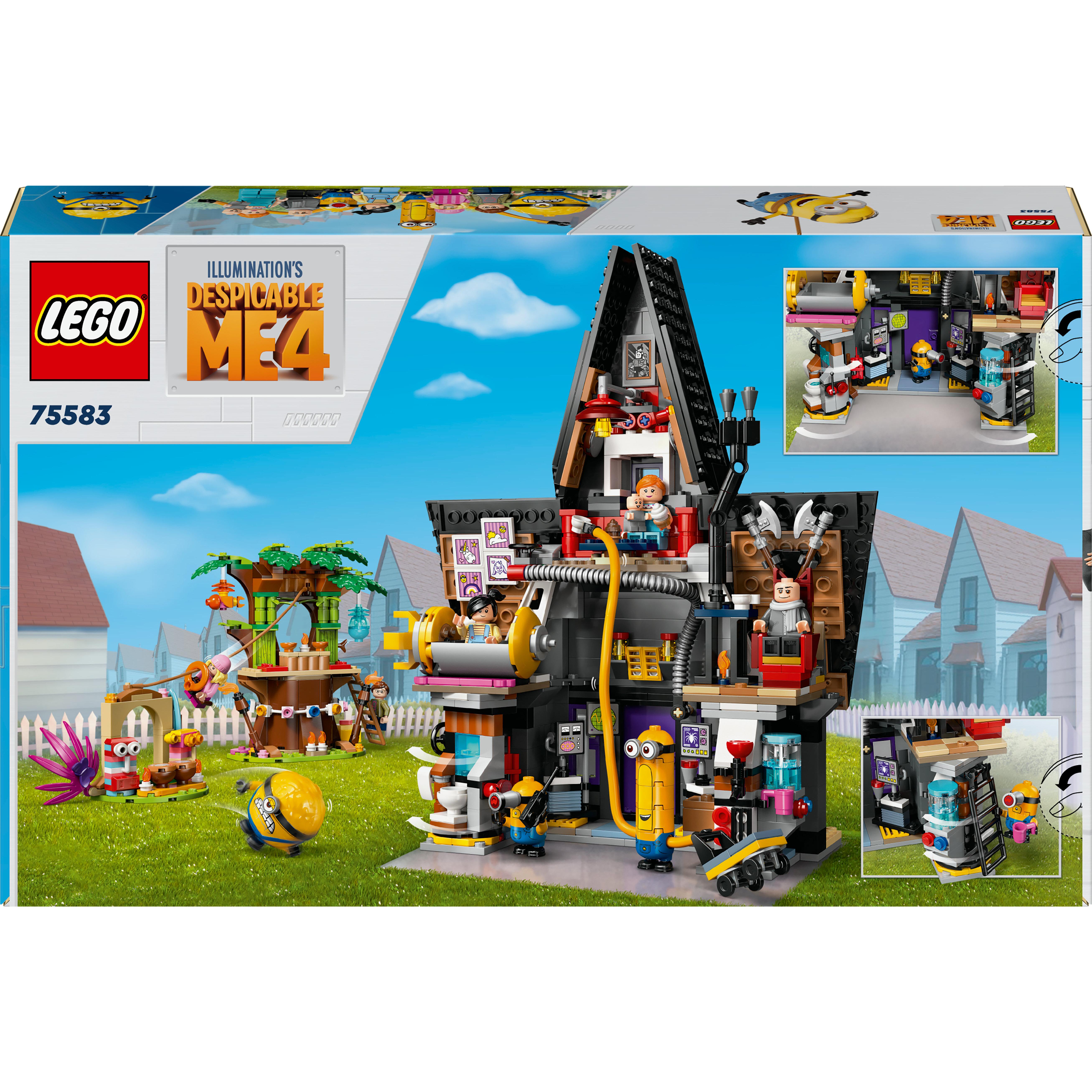 Voir la diapositive 3 : LEGO Minions 75583 - Maison familiale de Gru et les Minions