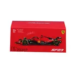 BBURAGO Voiture Ferrari F1 SF 2023 de Charles Leclerc - échelle 1/43ème - Rouge