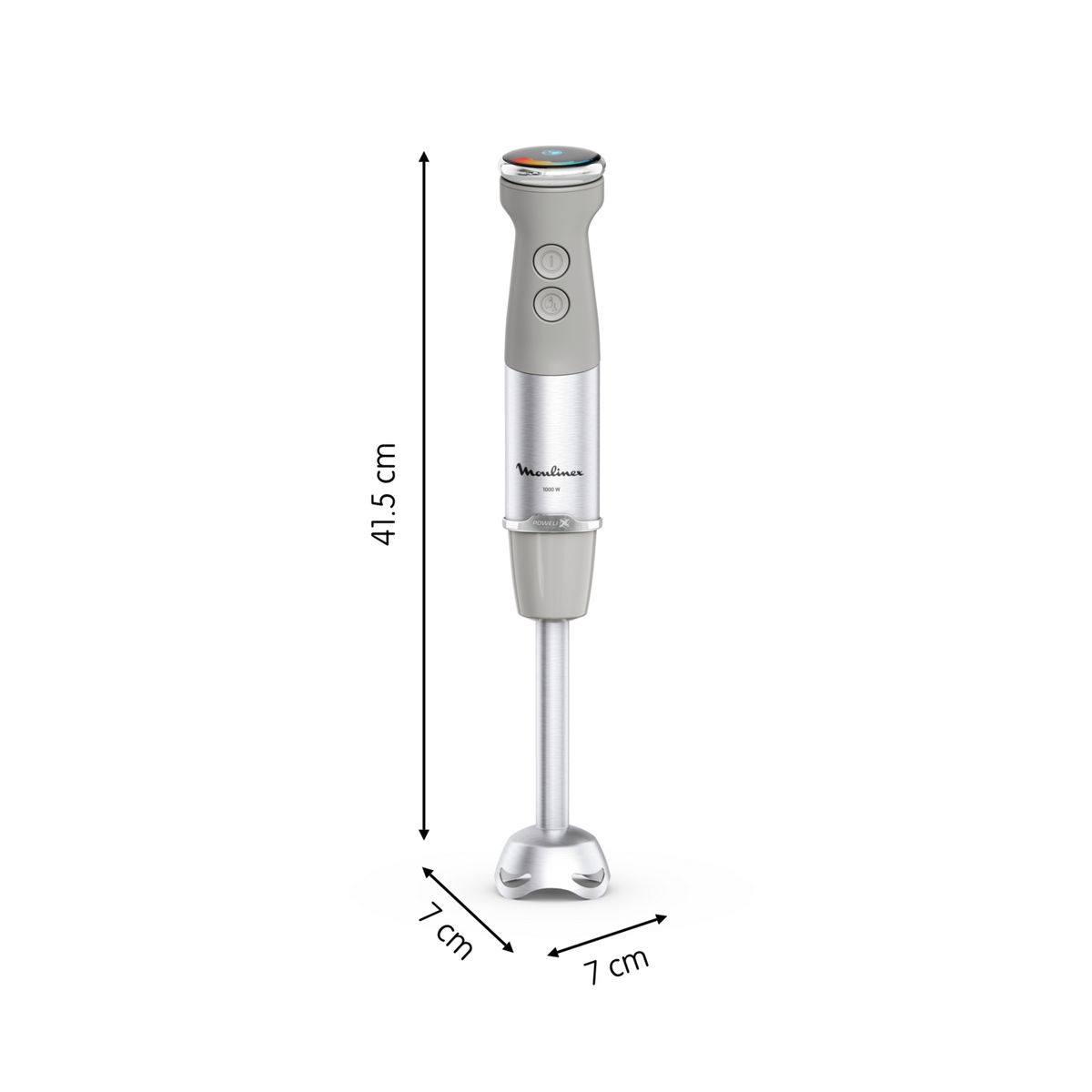 MOULINEX Mixeur plongeant DD673B10 - Gris
