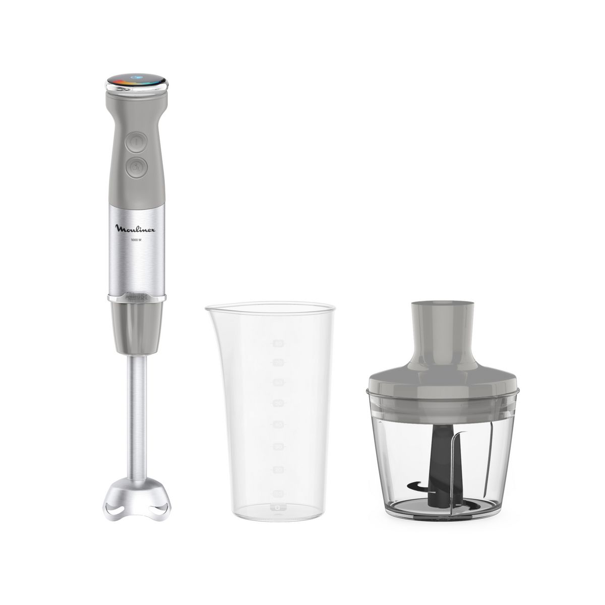 MOULINEX Mixeur plongeant DD673B10 - Gris