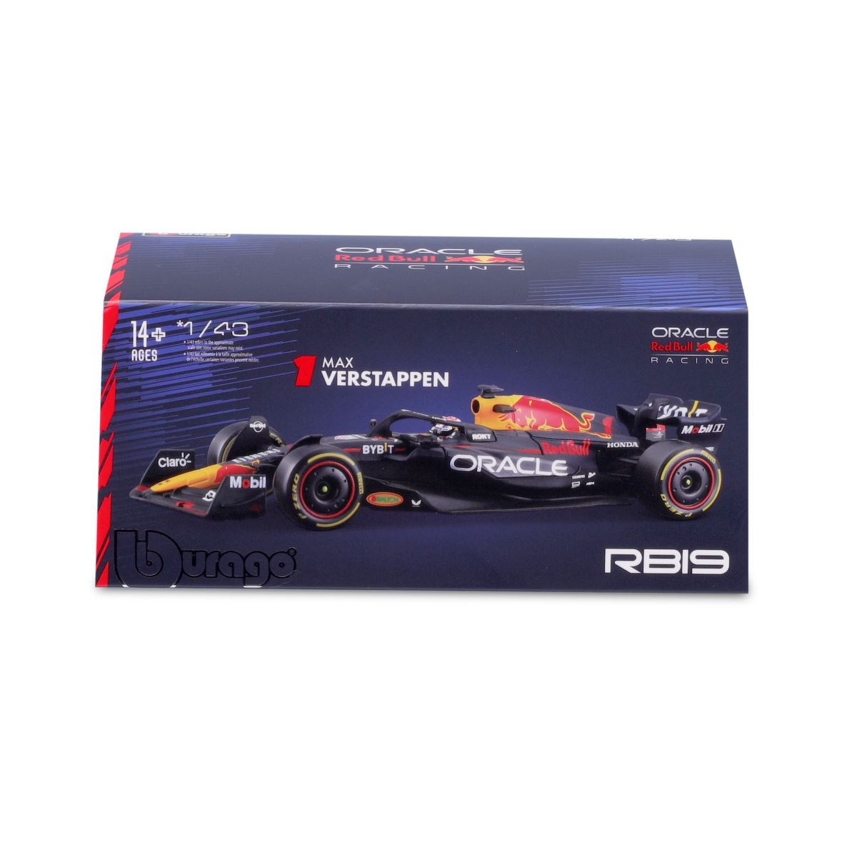 BBURAGO Voiture Redbull Honda RB18 2023 de max Verstappen - échelle 1/43ème