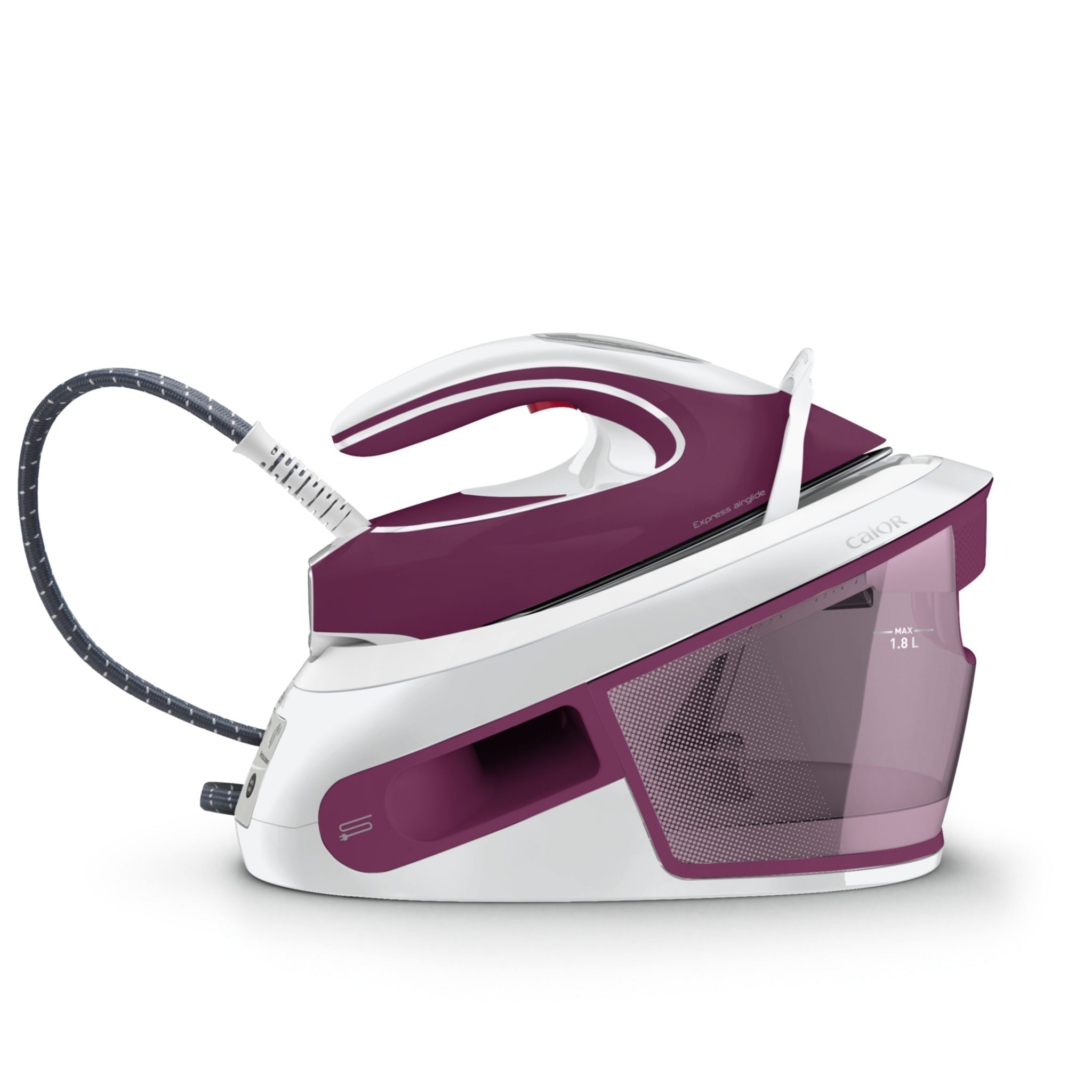 Voir la diapositive 2 : CALOR Centrale vapeur SV8023C0 - Violet et blanc