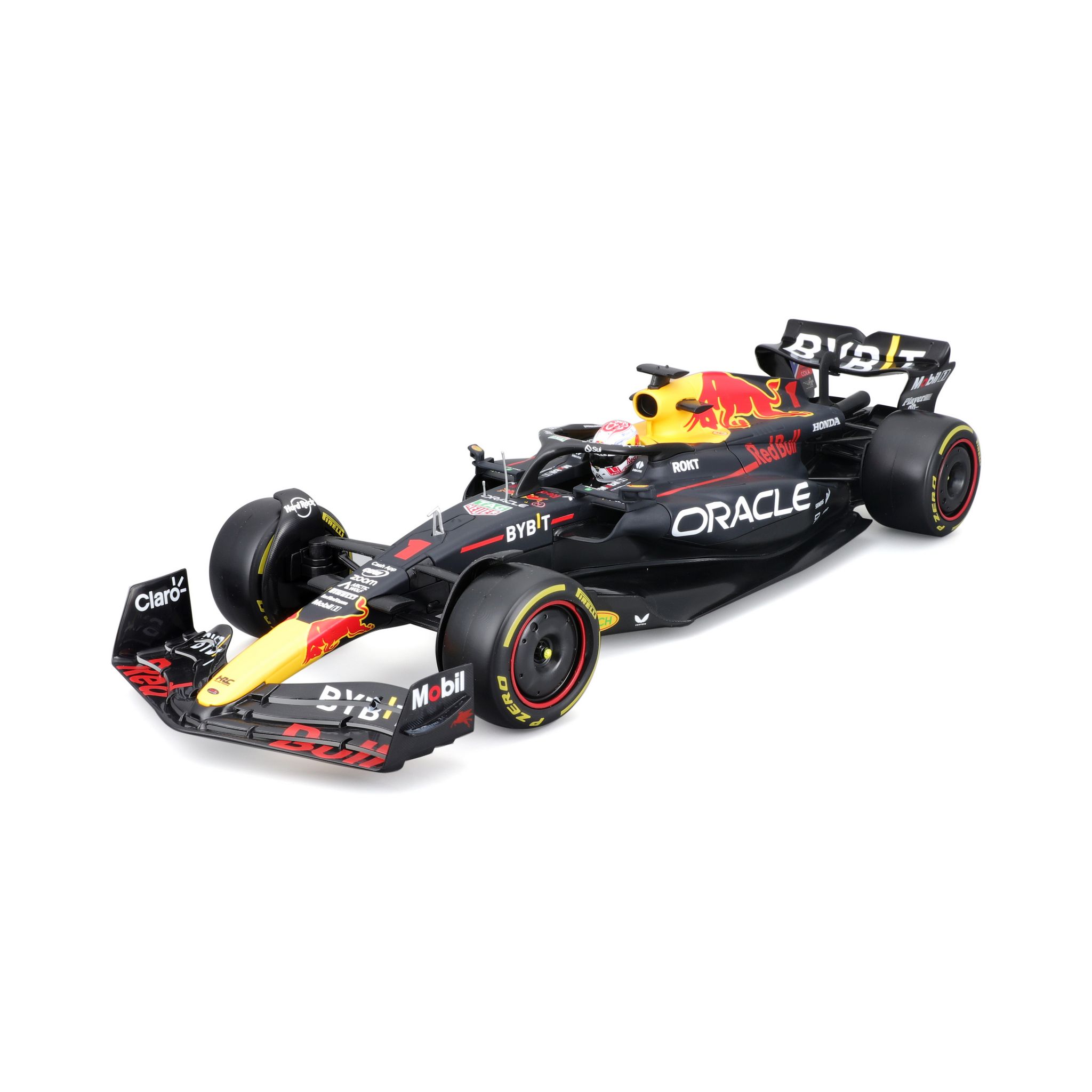 Voir la diapositive 2 : BBURAGO Voiture Redbull F1 2023 de Max Verstappen - échelle 1/18ème