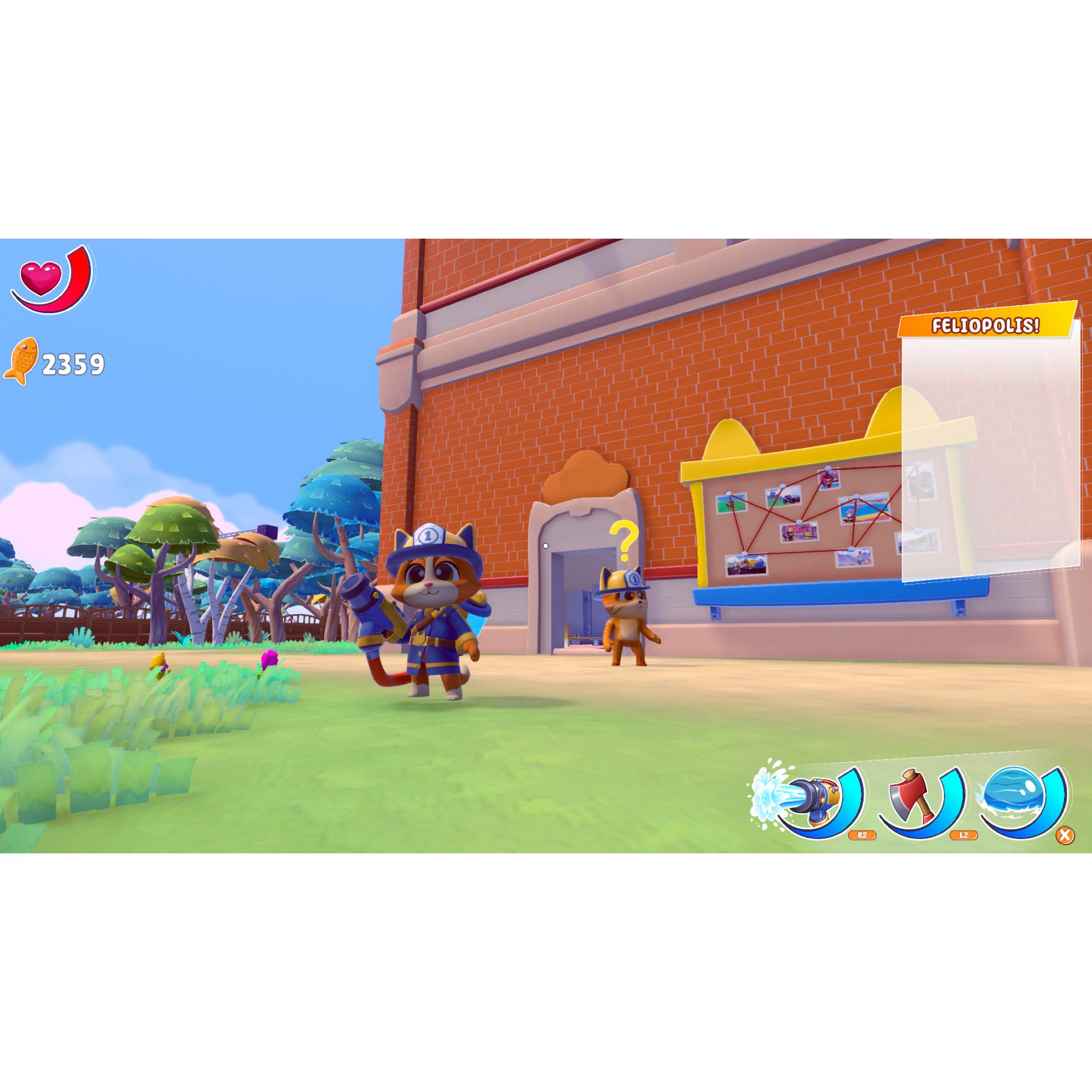 Voir la diapositive 2 : MAXIMUM ENTERTAINMENT Leo : Le Chat Pompier Nintendo Switch