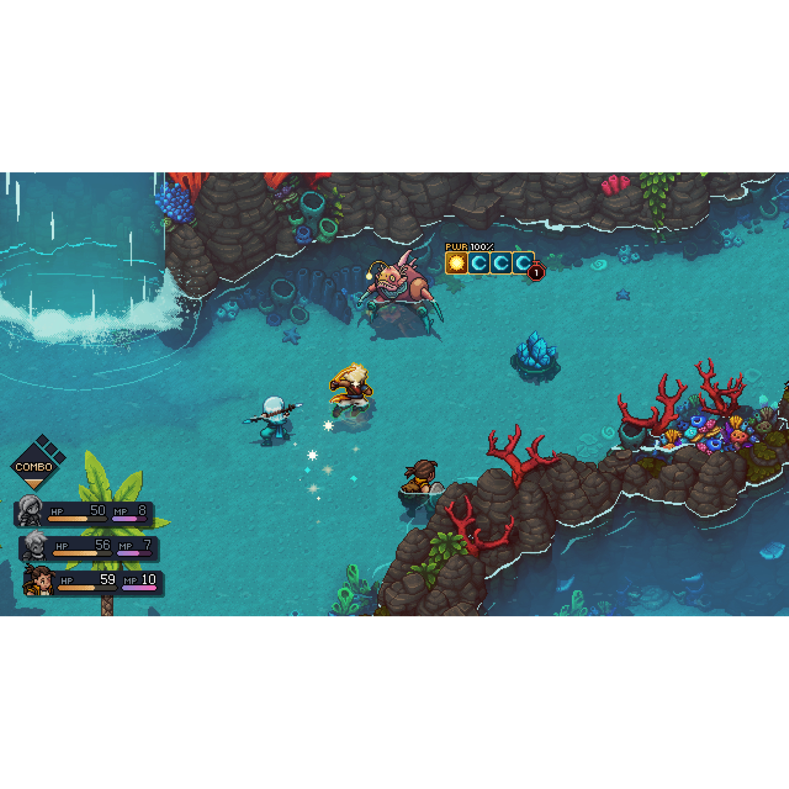 Voir la diapositive 3 : Sea of Stars Nintendo Switch