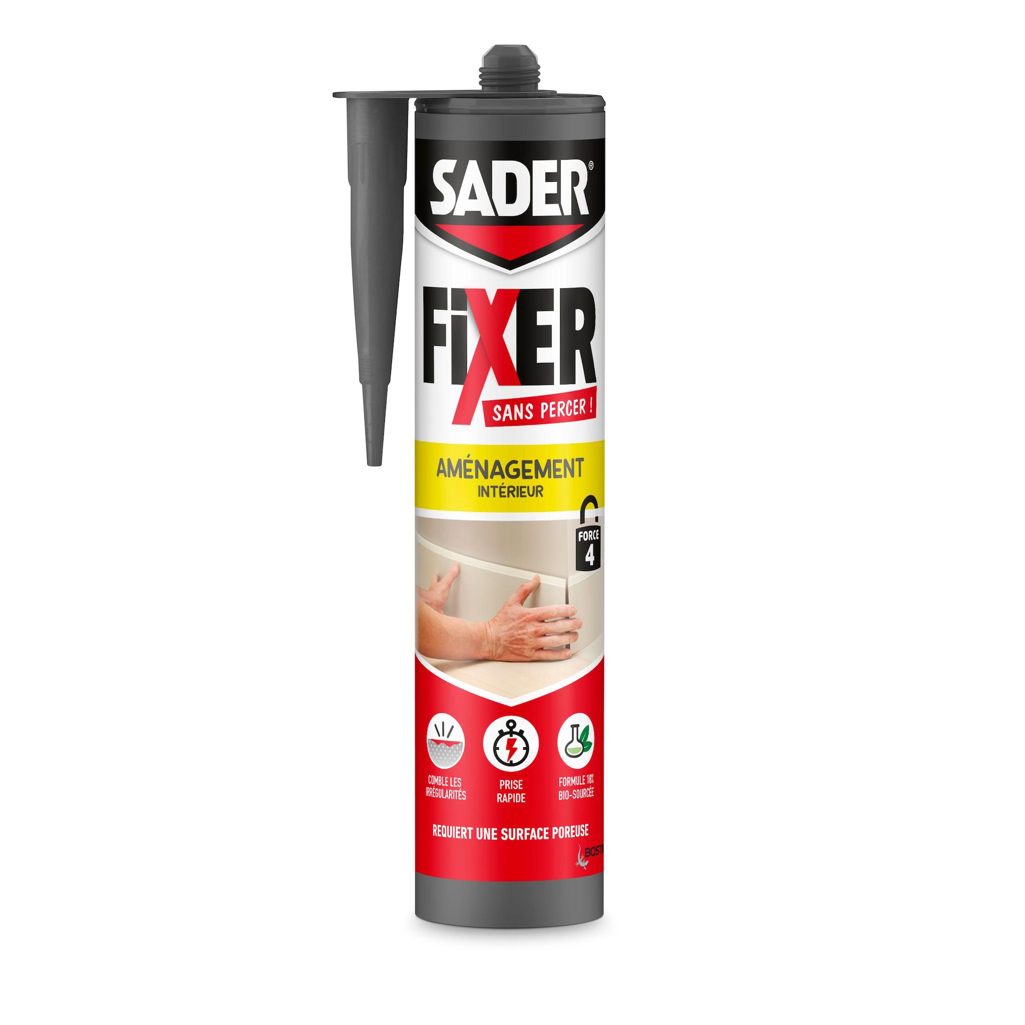 SADER Colle de fixation amenagement interieur cartouche 360g