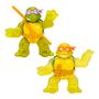 Voir la diapositive 6 : MOOSE Pack figurines X2 Goo Jit Zu Tortues Ninja Donatello et Michelangelo