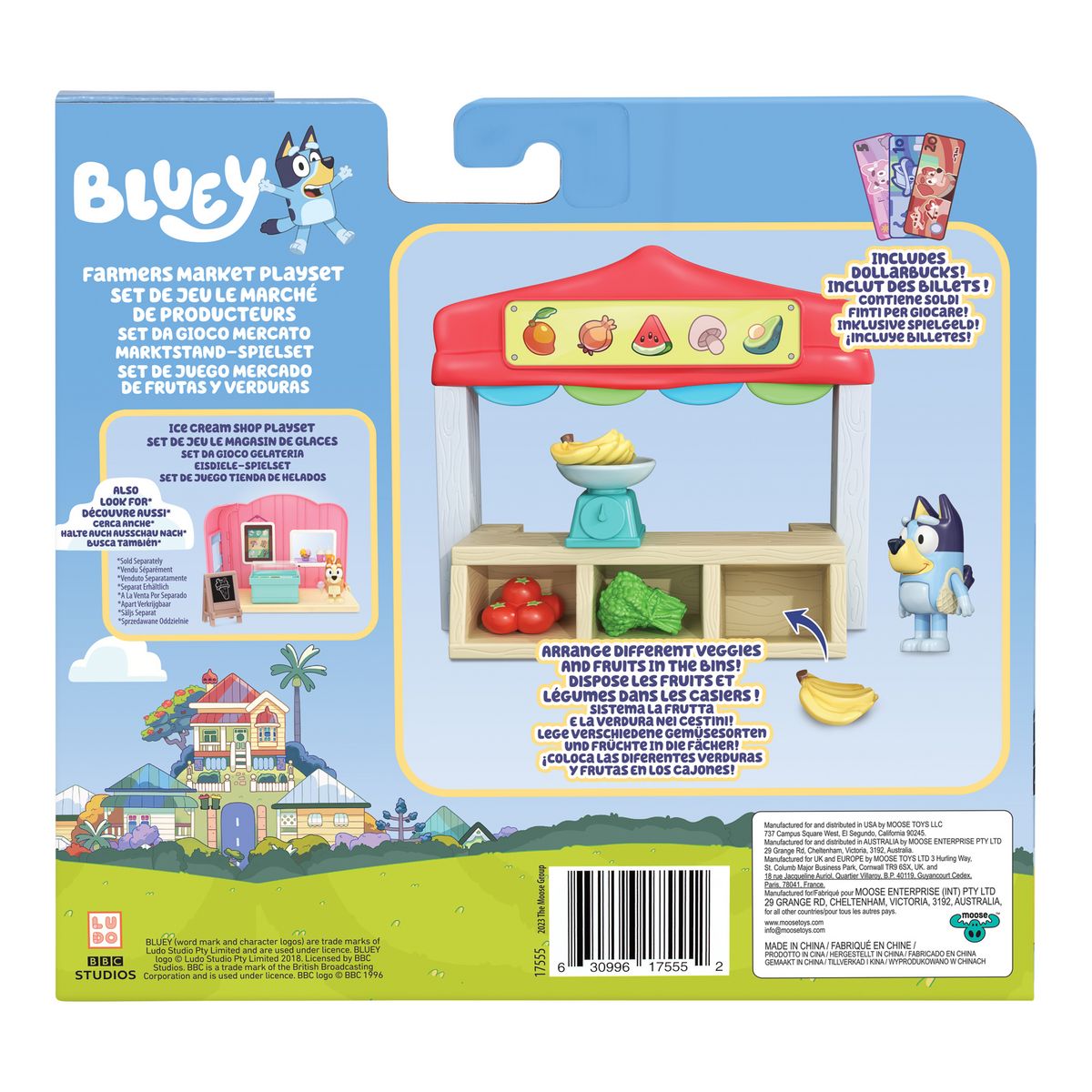 MOOSE Le marché de Bluey