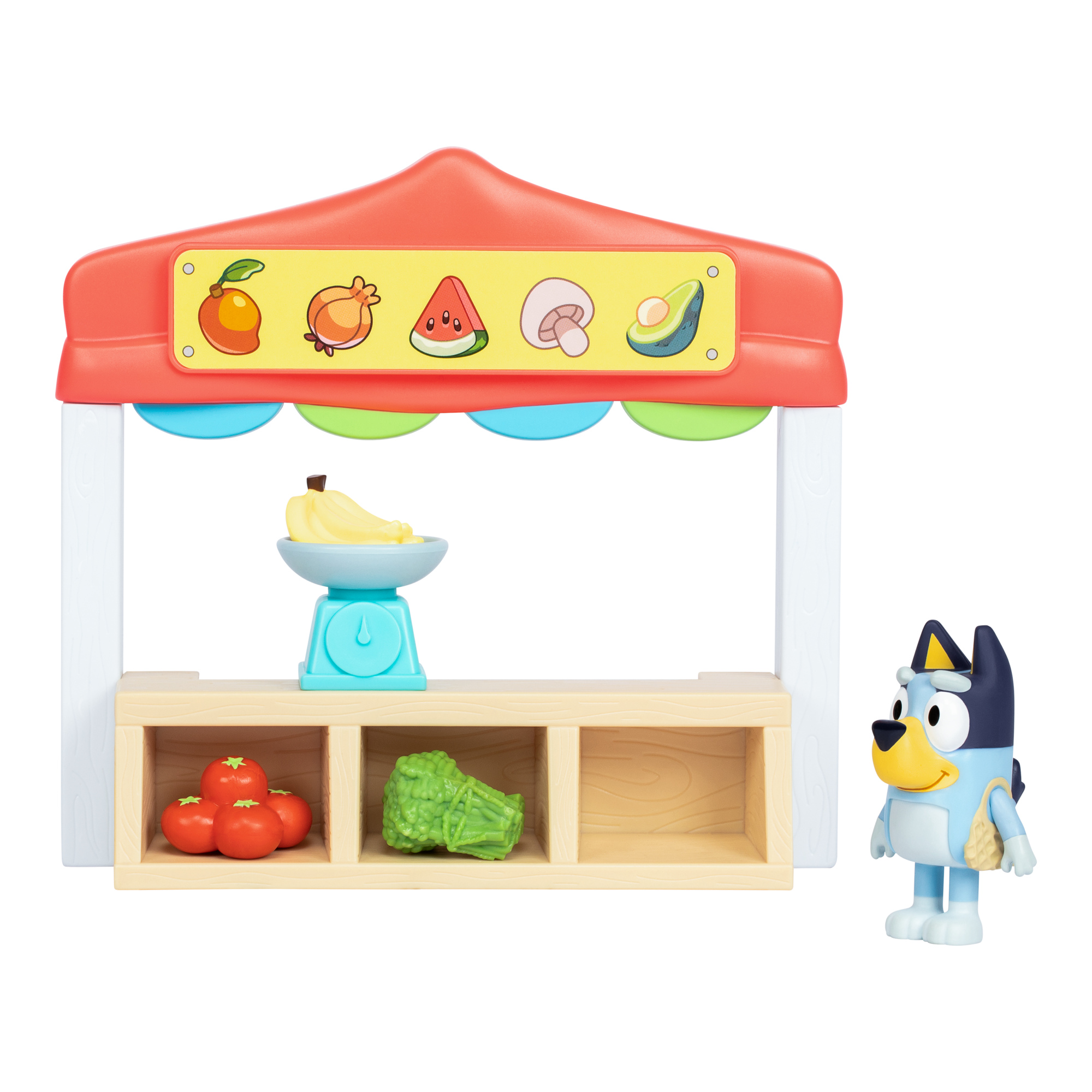 Voir la diapositive 3 : MOOSE Le marché de Bluey