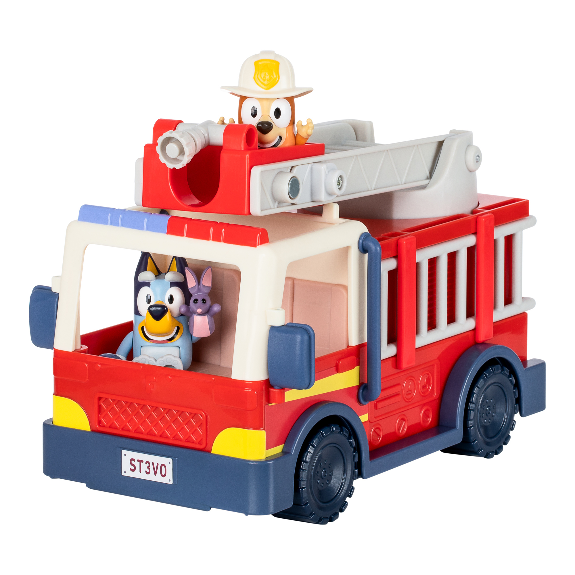 Voir la diapositive 3 : MOOSE Le Camion de pompier de Bluey