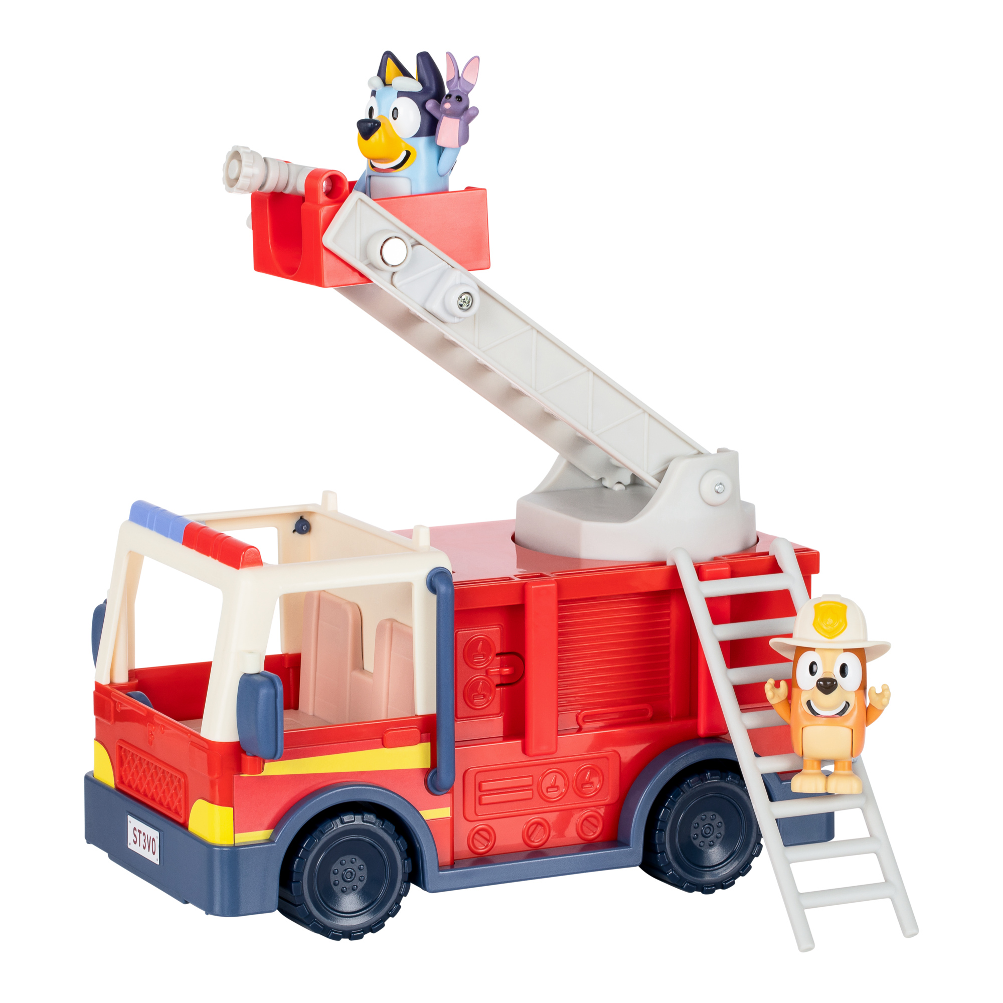 Voir la diapositive 4 : MOOSE Le Camion de pompier de Bluey