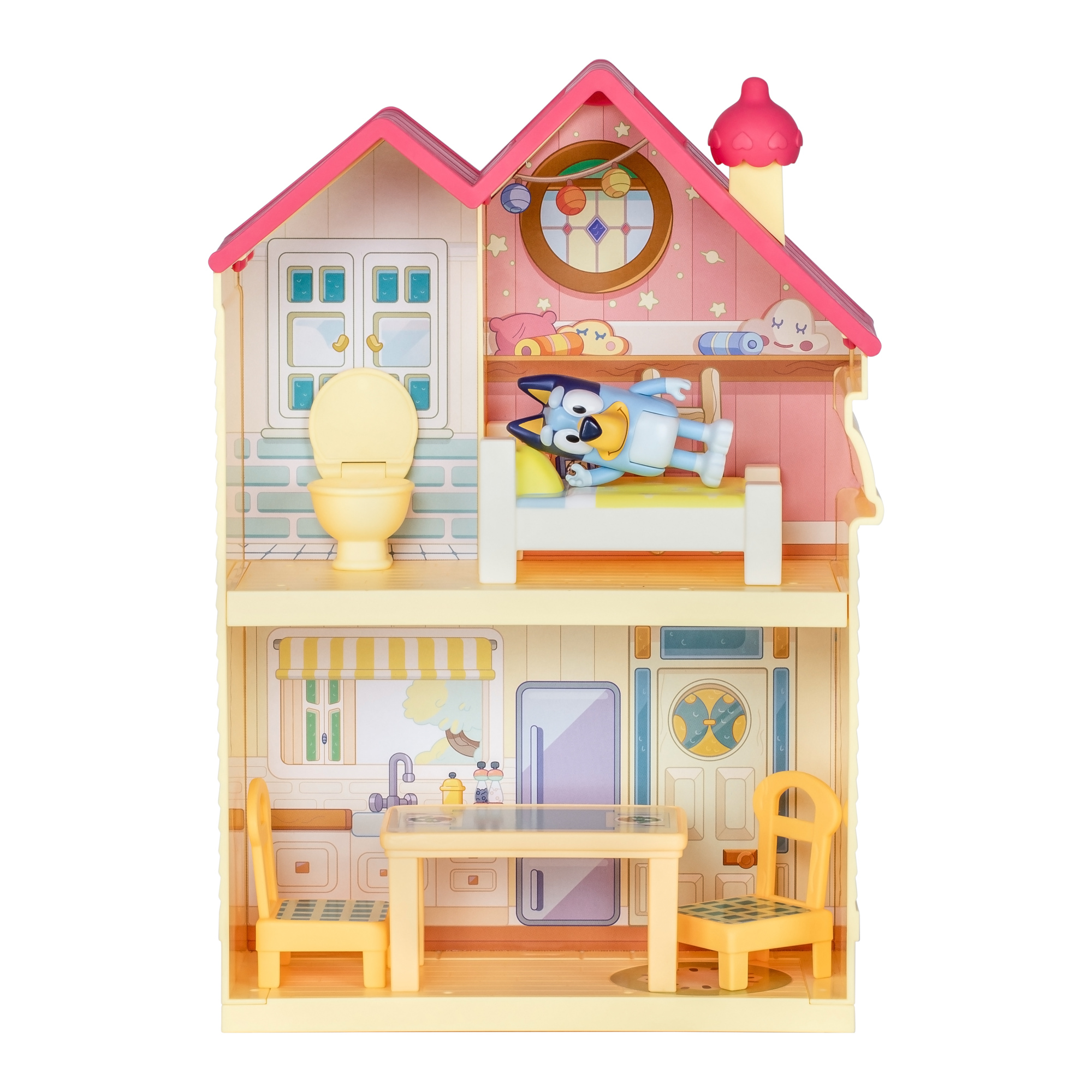 Voir la diapositive 5 : MOOSE La mini maison de Bluey