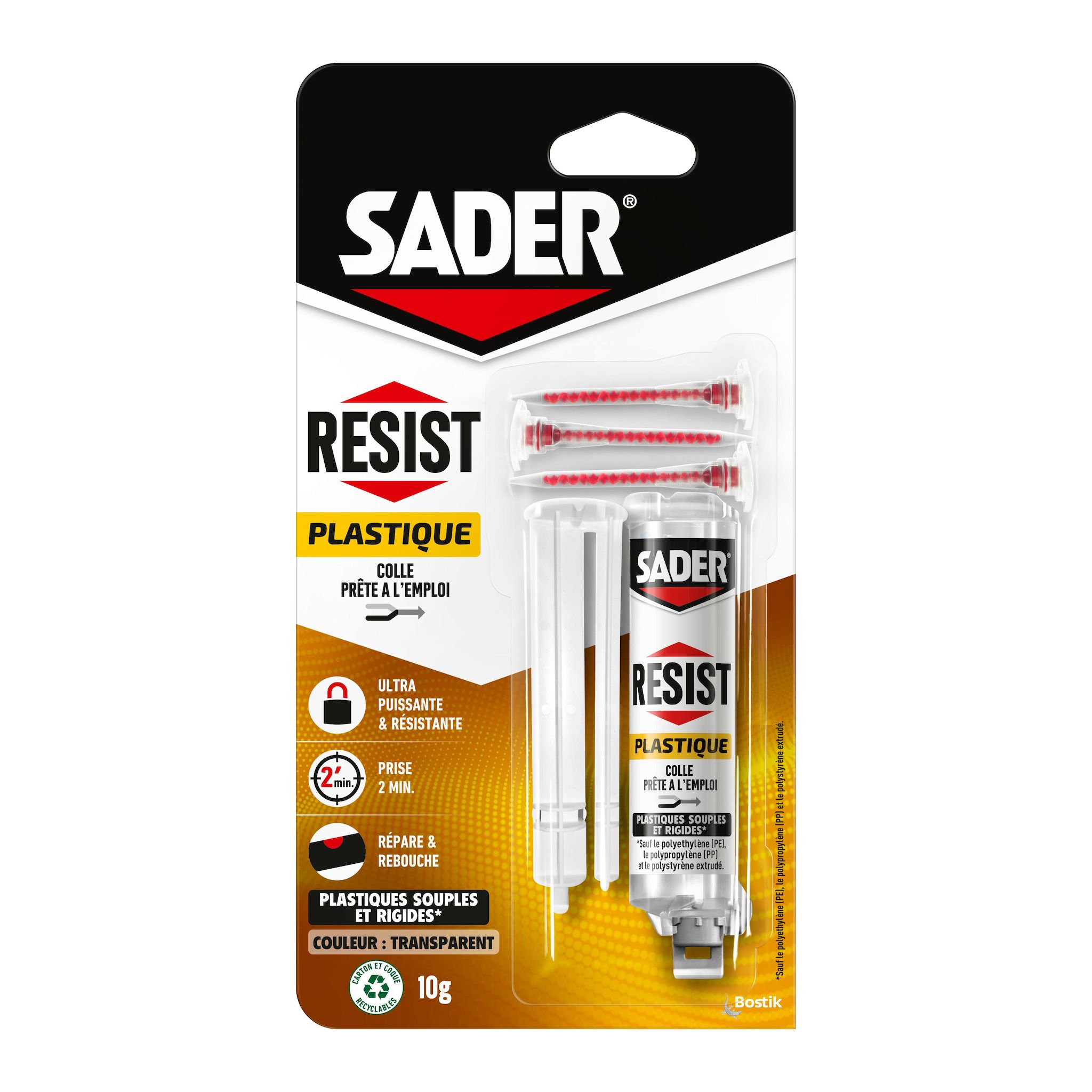SADER Colle res. plast. 10g/c6