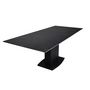 Voir la diapositive 4 : Table de séjour salle à manger extensible céramique effet marbre noir L160/200 cm GIULIA