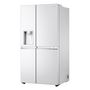 Voir la diapositive 2 : LG Réfrigérateur américain GSLV70SWTF, 635 L, Froid ventilé No Frost, F