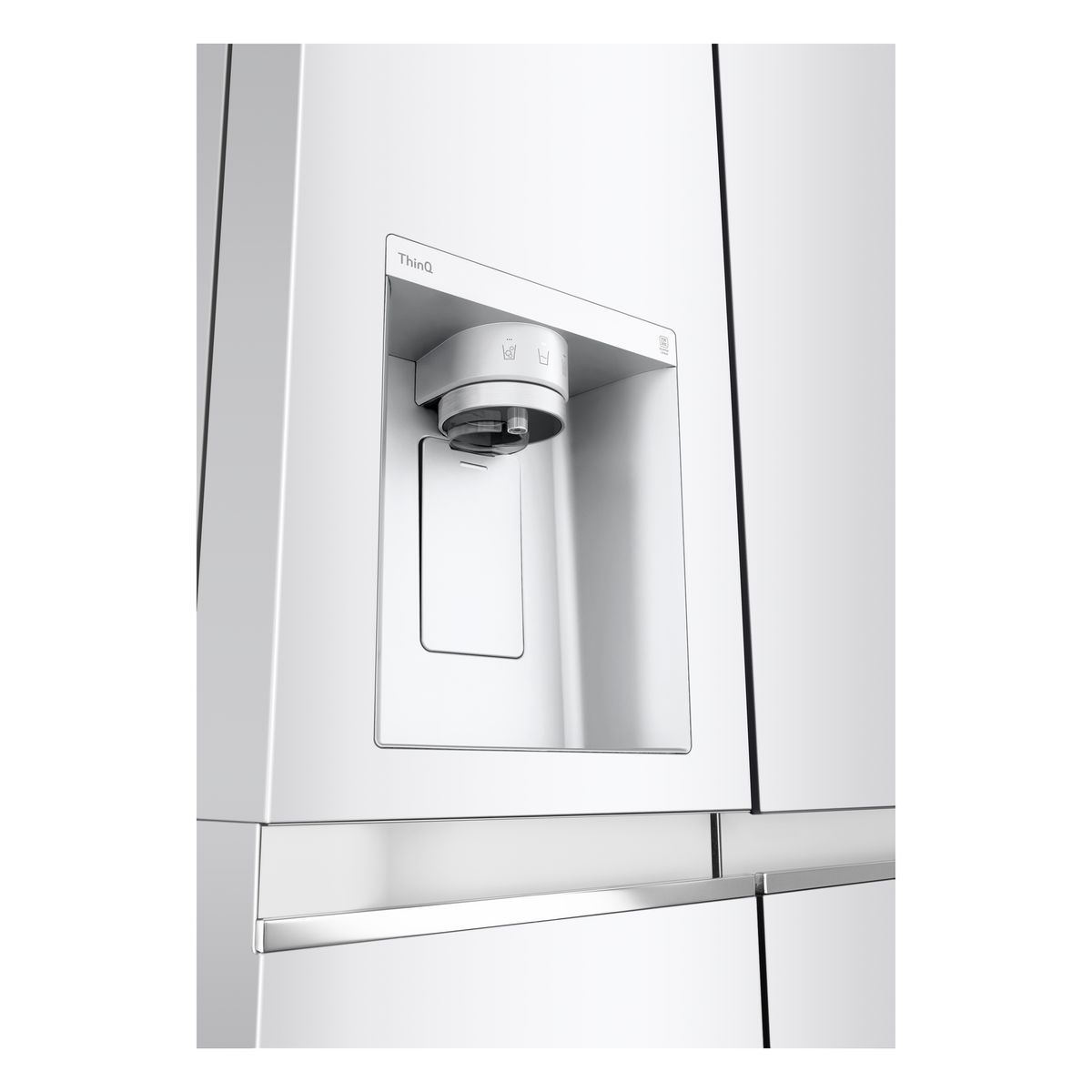 LG Réfrigérateur américain GSLV70SWTF, 635 L, Froid ventilé No Frost, F