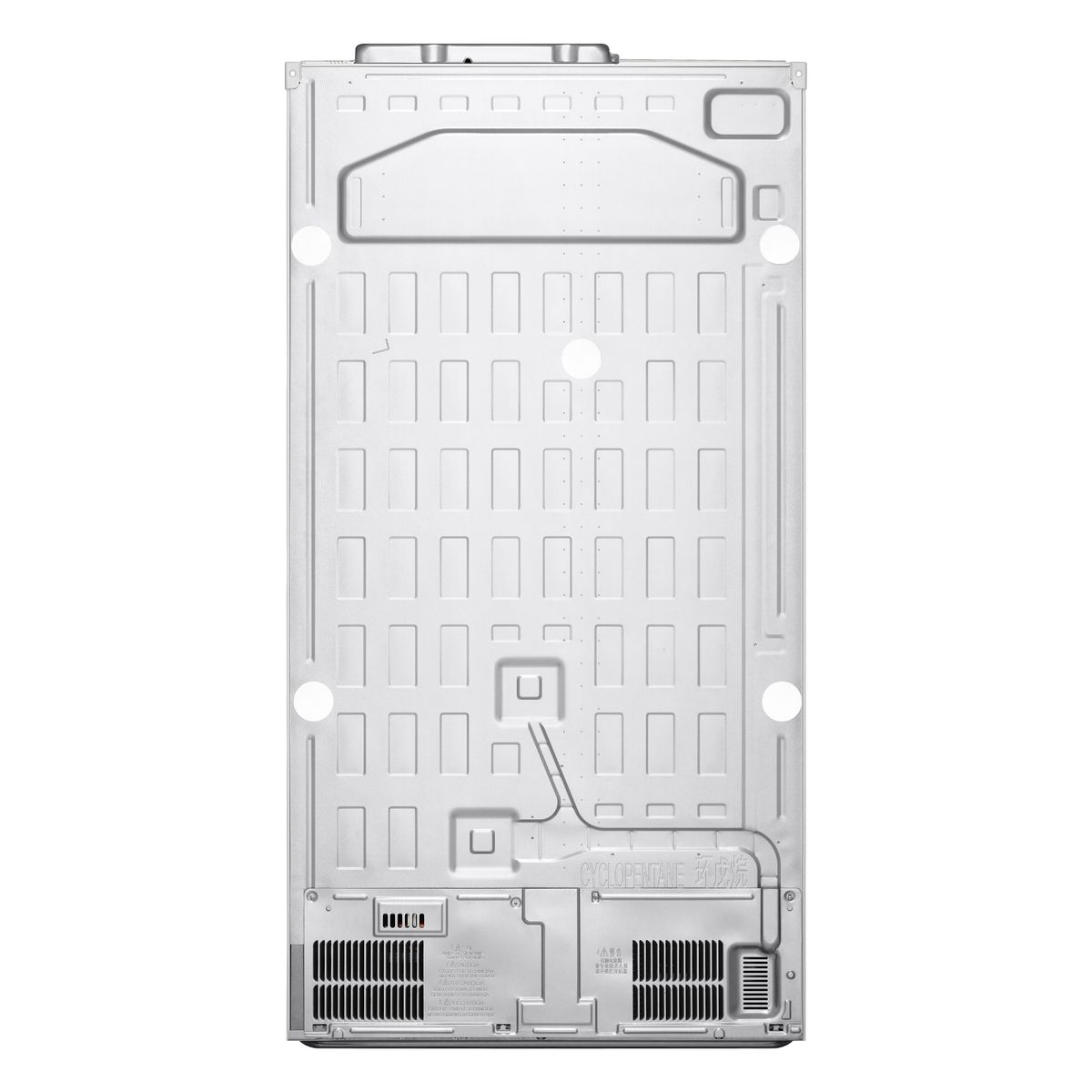 LG Réfrigérateur américain GSLV70SWTF, 635 L, Froid ventilé No Frost, F