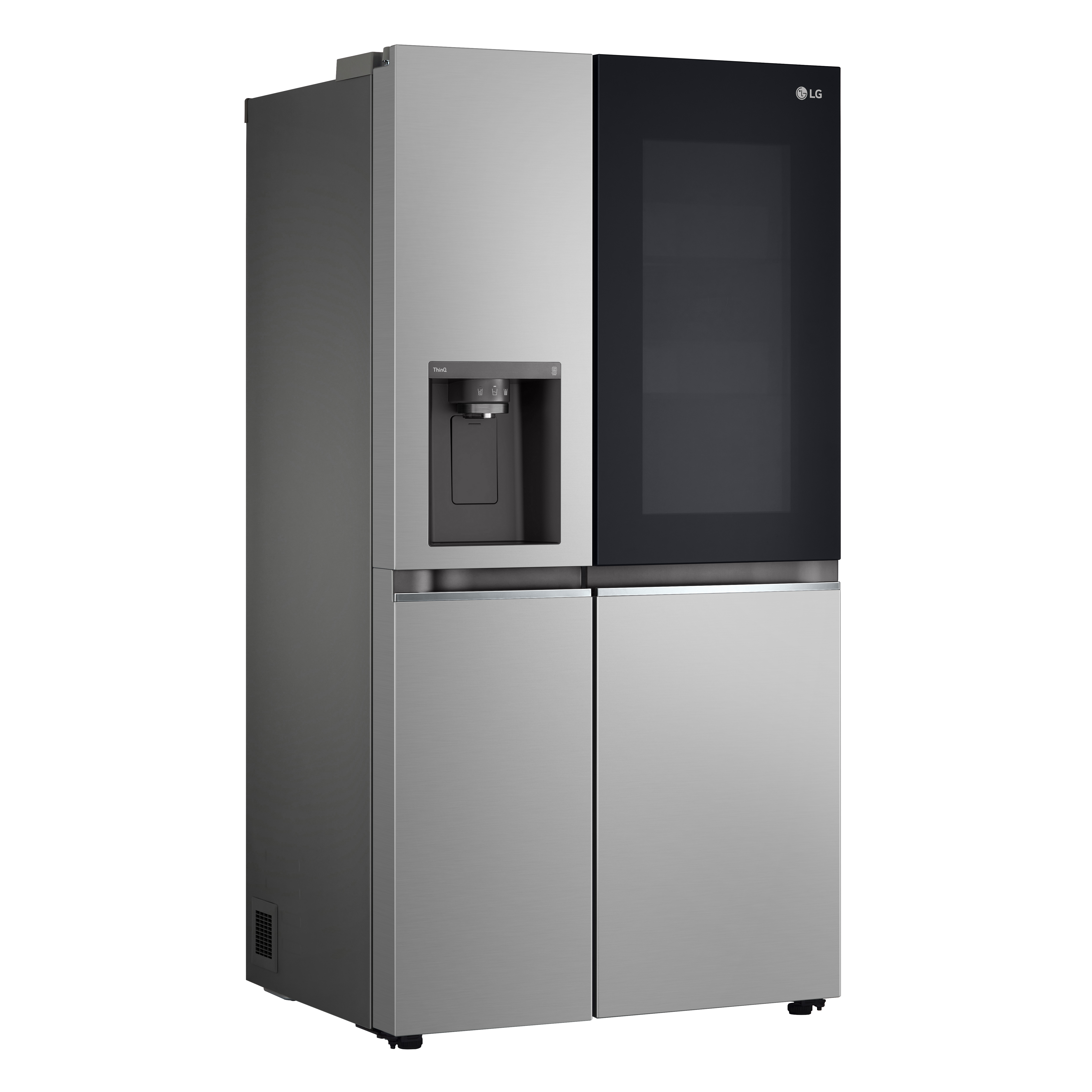 Voir la diapositive 2 : LG Réfrigérateur américain GSGV80PYLD, 635 L, Froid ventilé No Frost, D