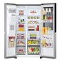 Voir la diapositive 4 : LG Réfrigérateur américain GSGV80PYLD, 635 L, Froid ventilé No Frost, D