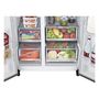 Voir la diapositive 5 : LG Réfrigérateur américain GSGV80PYLD, 635 L, Froid ventilé No Frost, D