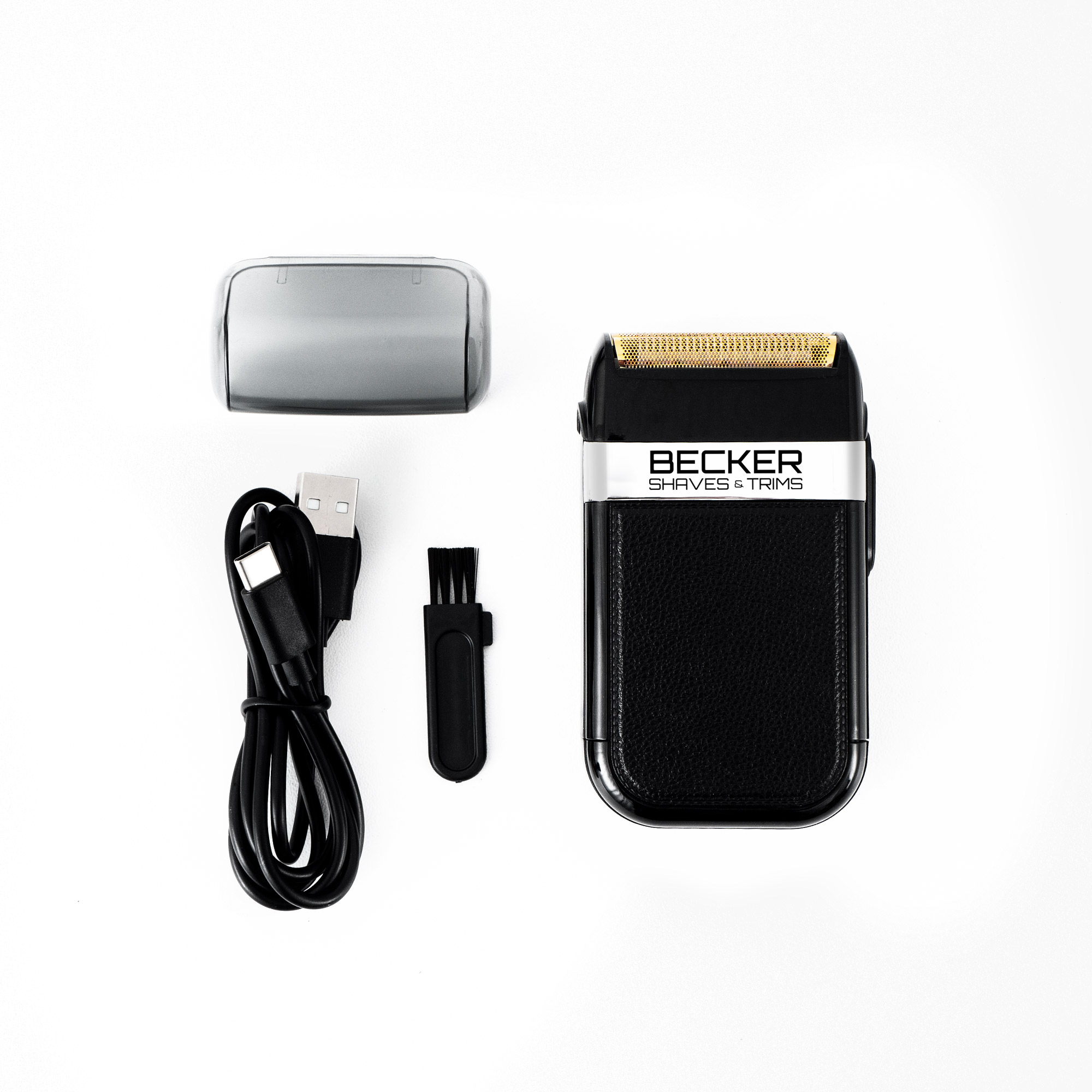 Voir la diapositive 5 : BECKER SHAVES & TRIMS Rasoir sans fil SHAVEX - Noir