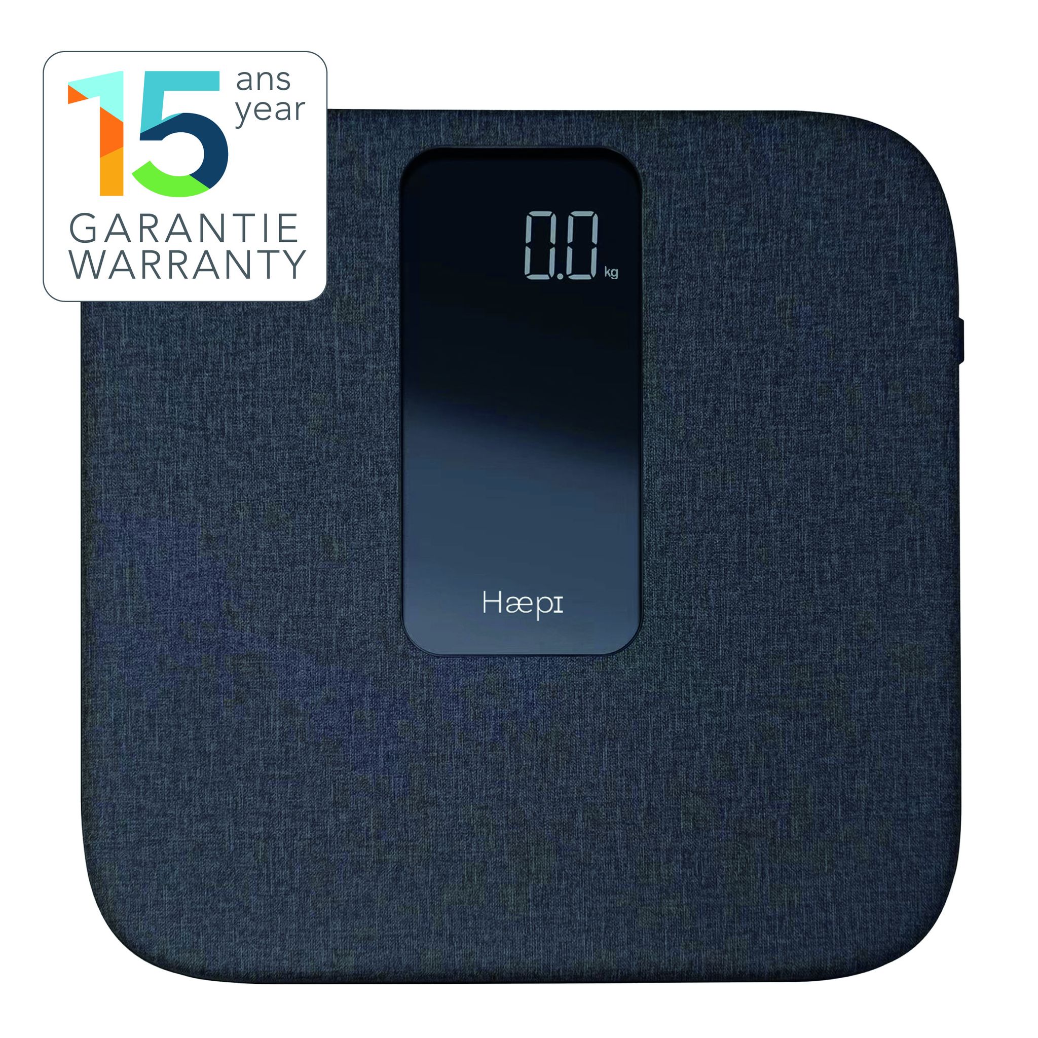 Voir la diapositive 2 : HAEPI Pèse personne électronique HI-EMMA-BK - Anthracite