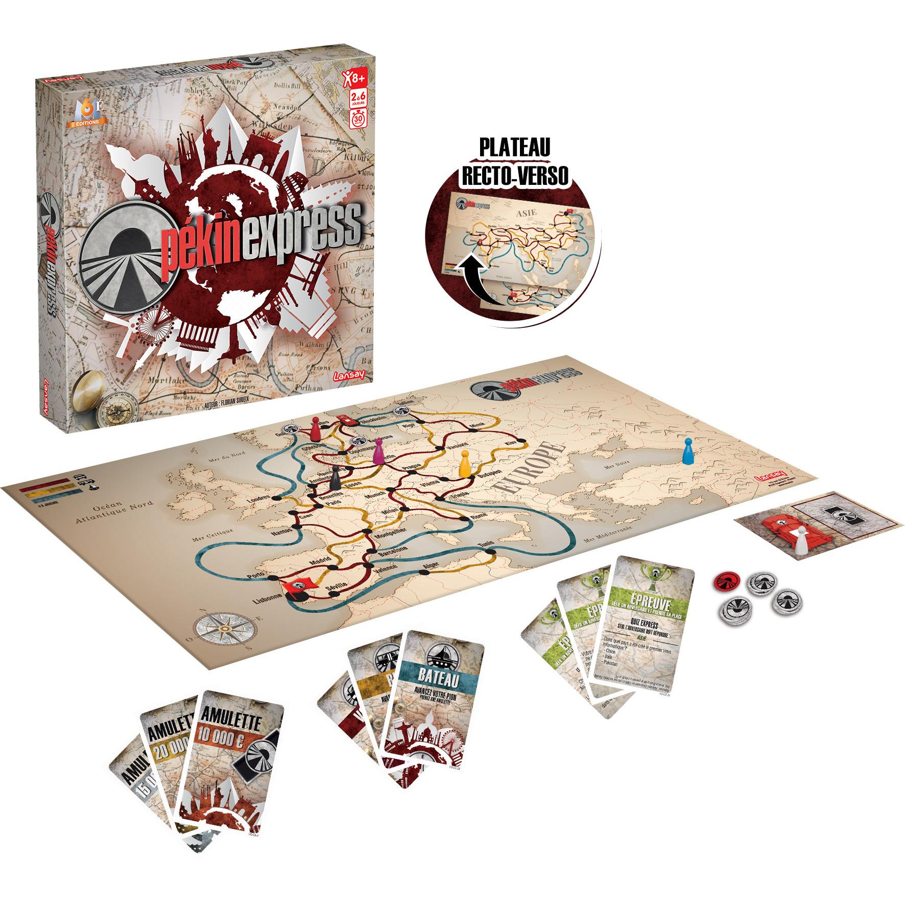 Voir la diapositive 4 : LANSAY Jeu Tripack Pekin Express + Richesse du Monde+Fort Boyard