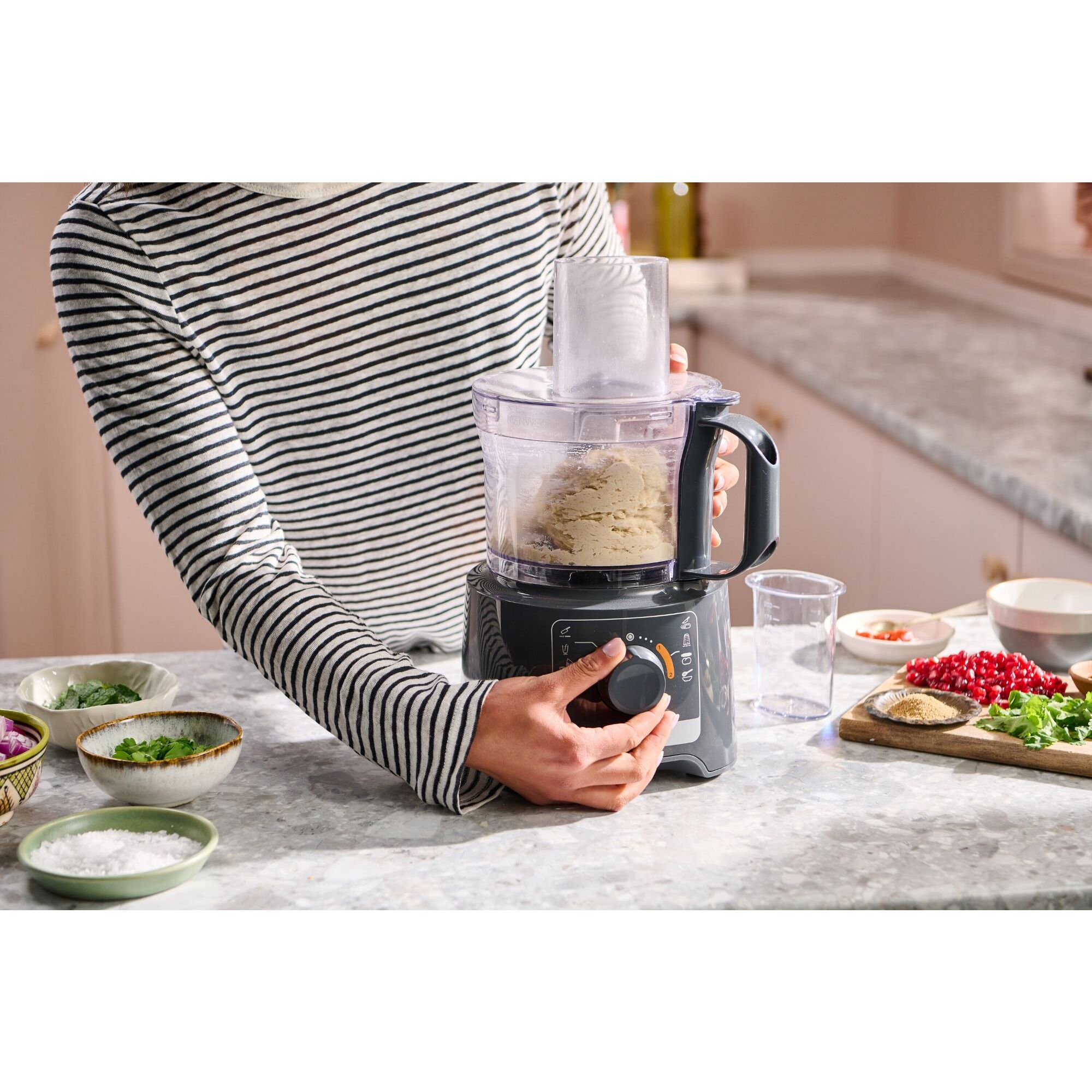 Voir la diapositive 14 : KENWOOD Robot multifonction FDP31.360GY - Gris