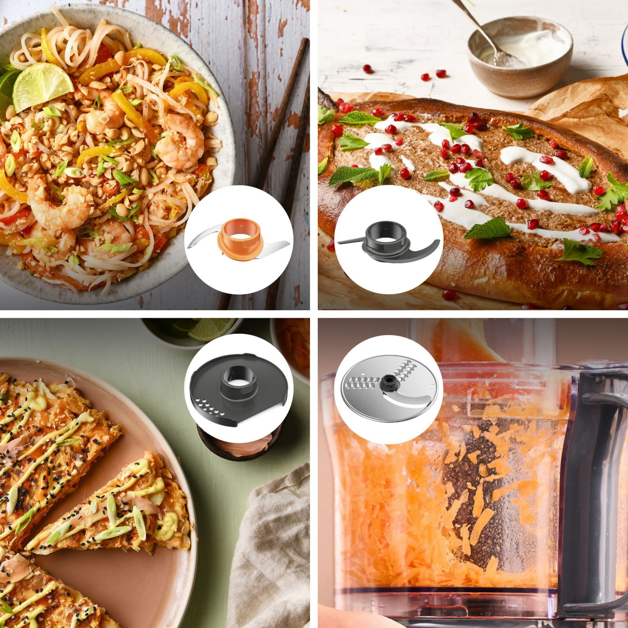 Voir la diapositive 5 : KENWOOD Robot multifonction FDP31.360GY - Gris