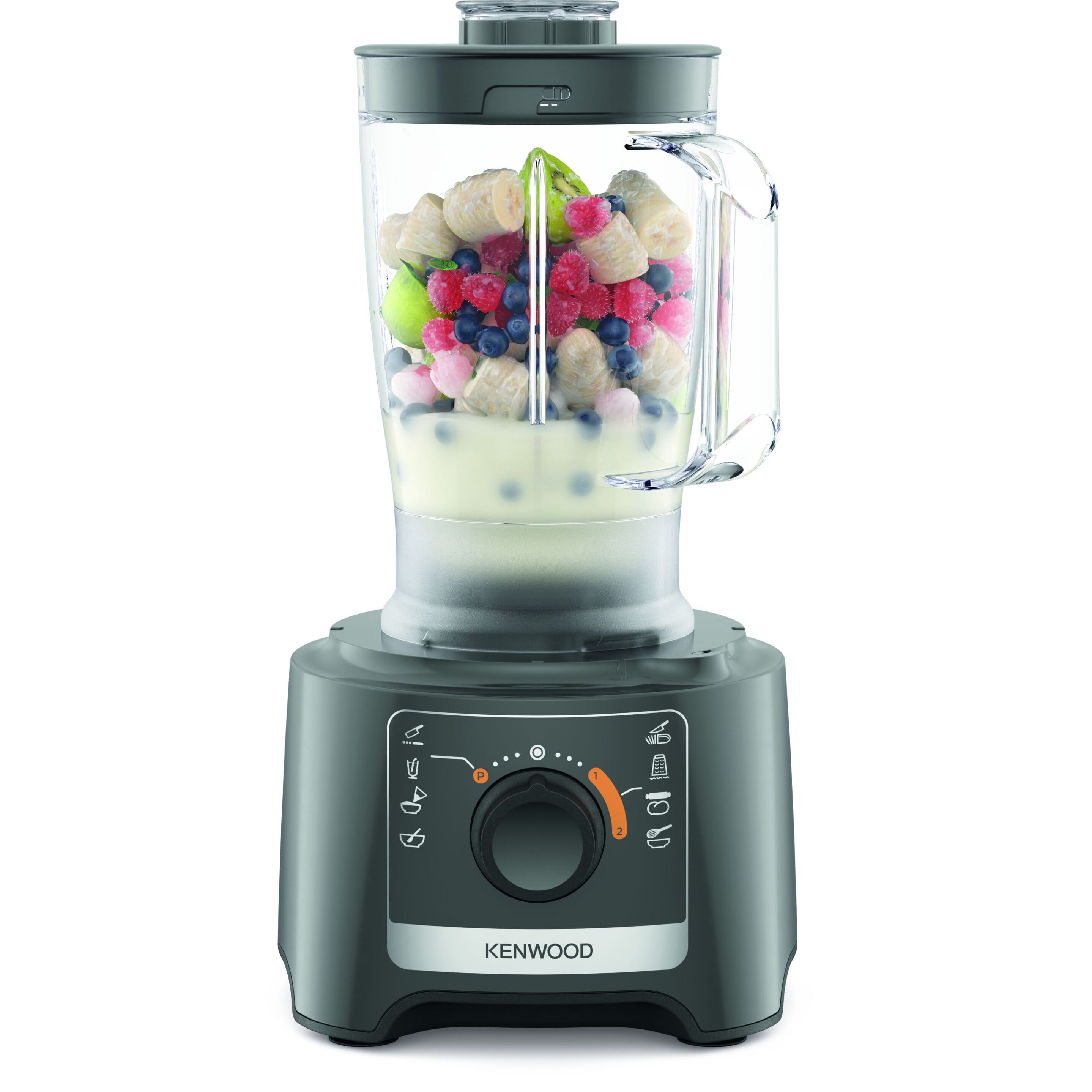 Voir la diapositive 8 : KENWOOD Robot multifonction FDP31.360GY - Gris