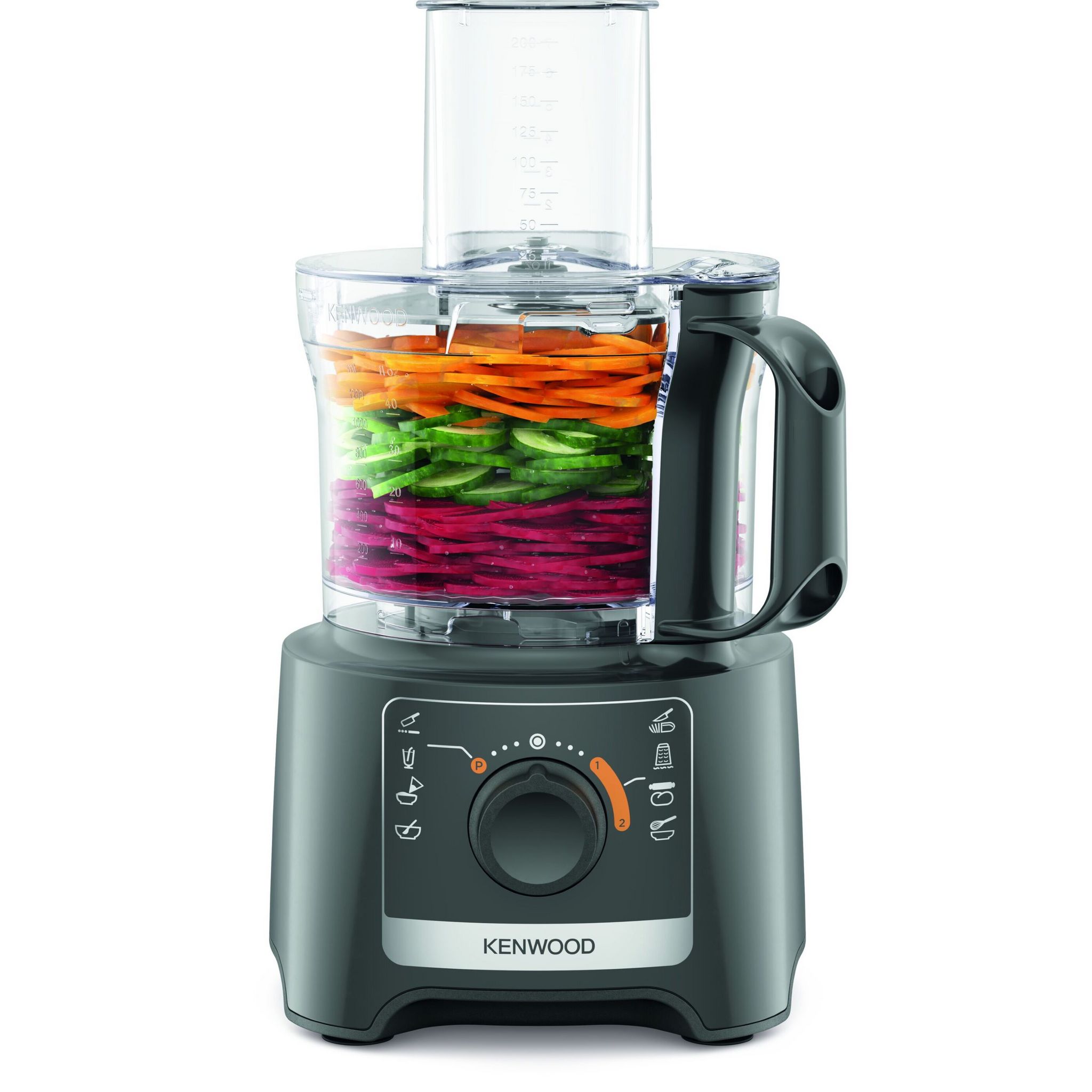 Voir la diapositive 10 : KENWOOD Robot multifonction FDP31.360GY - Gris