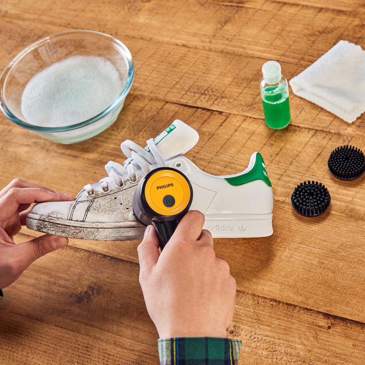 PHILIPS Nettoyeur de baskets GCA1000/60 - Bleu