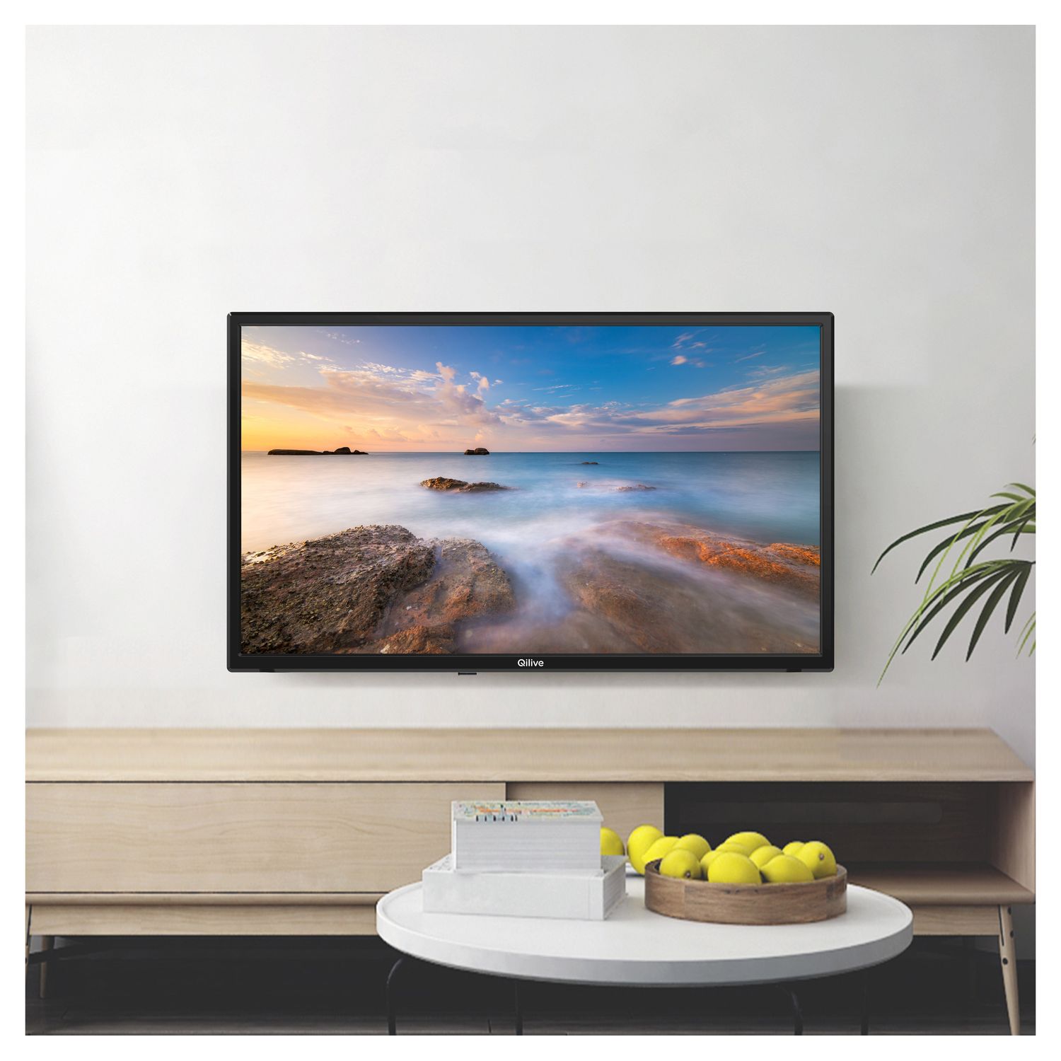 Voir la diapositive 4 : QILIVE TV Q24H241B - LED HD 60cm Non Smart