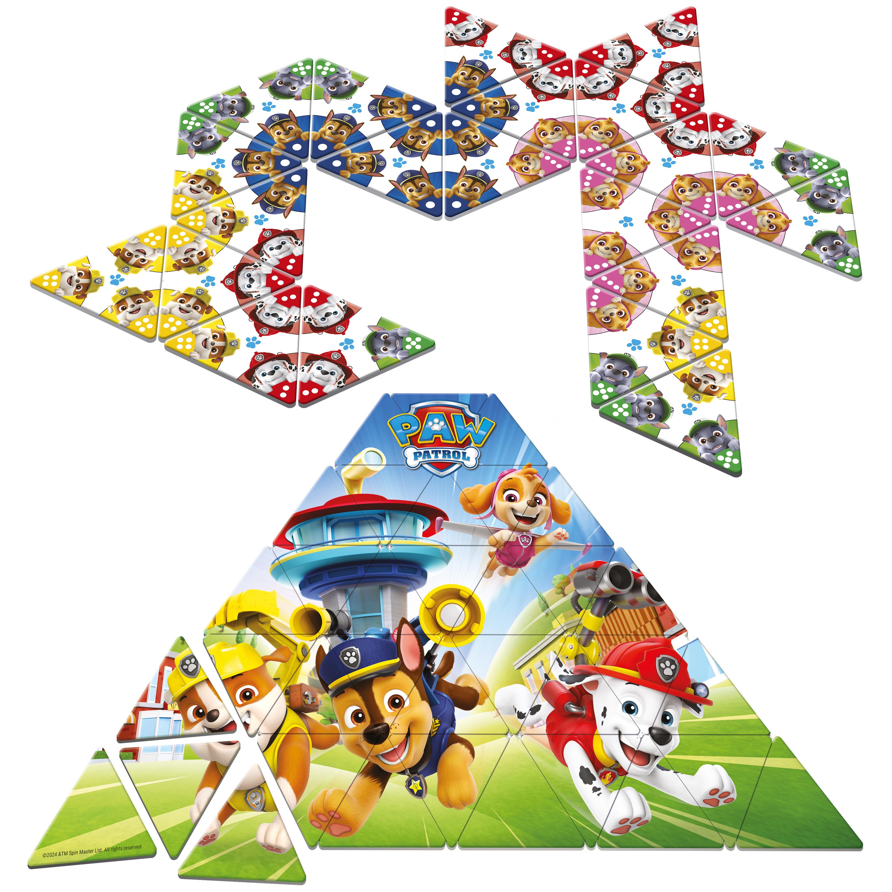 Voir la diapositive 4 : GOLIATH Jeu Triominos Pat Patrouille