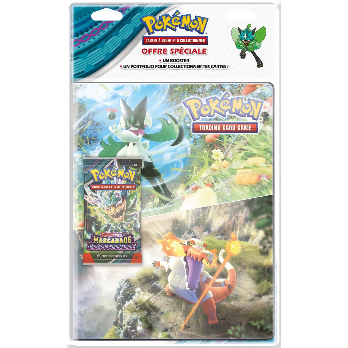 POKEMON Pack Portfolio Bosster EVO 6