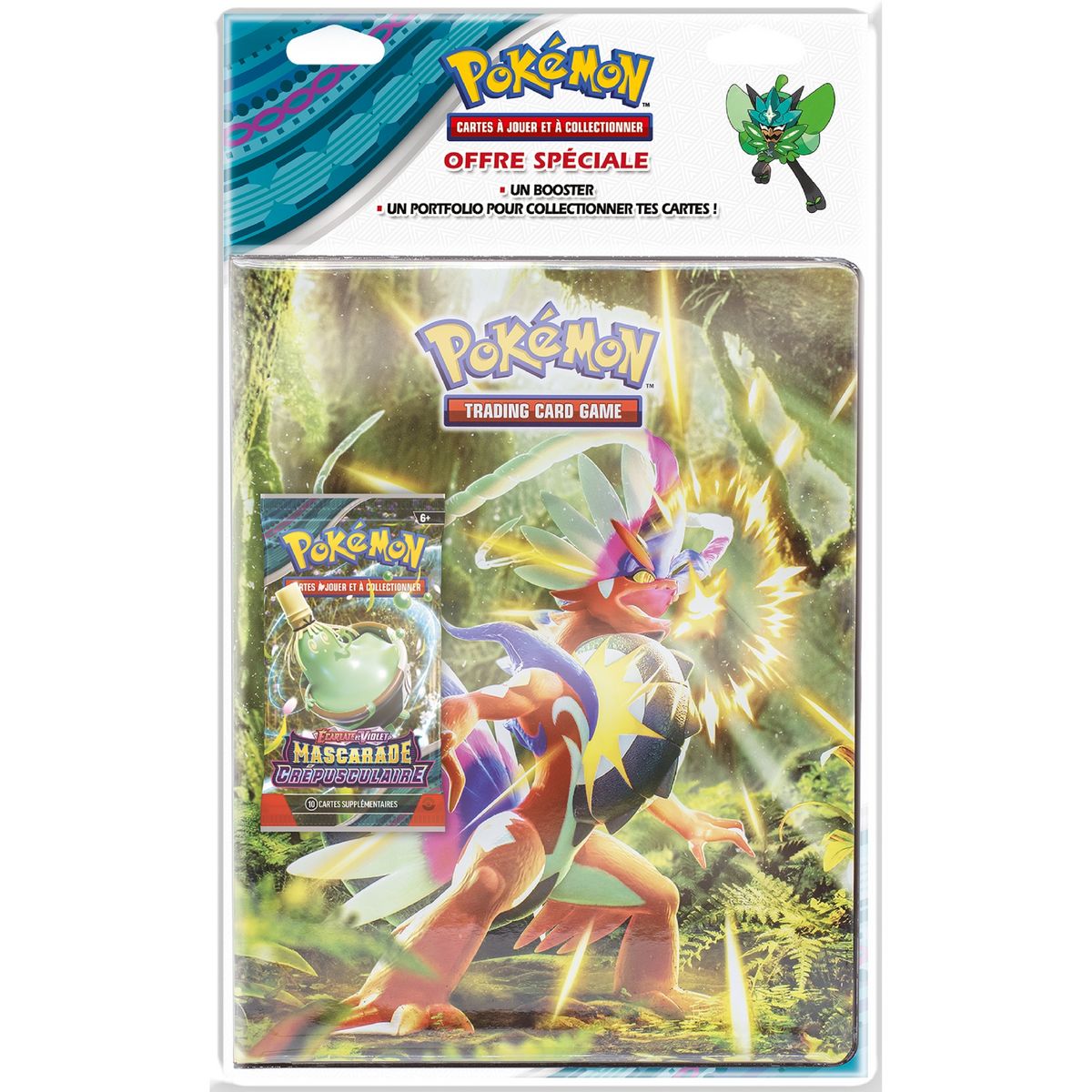 POKEMON Pack Portfolio Bosster EVO 6