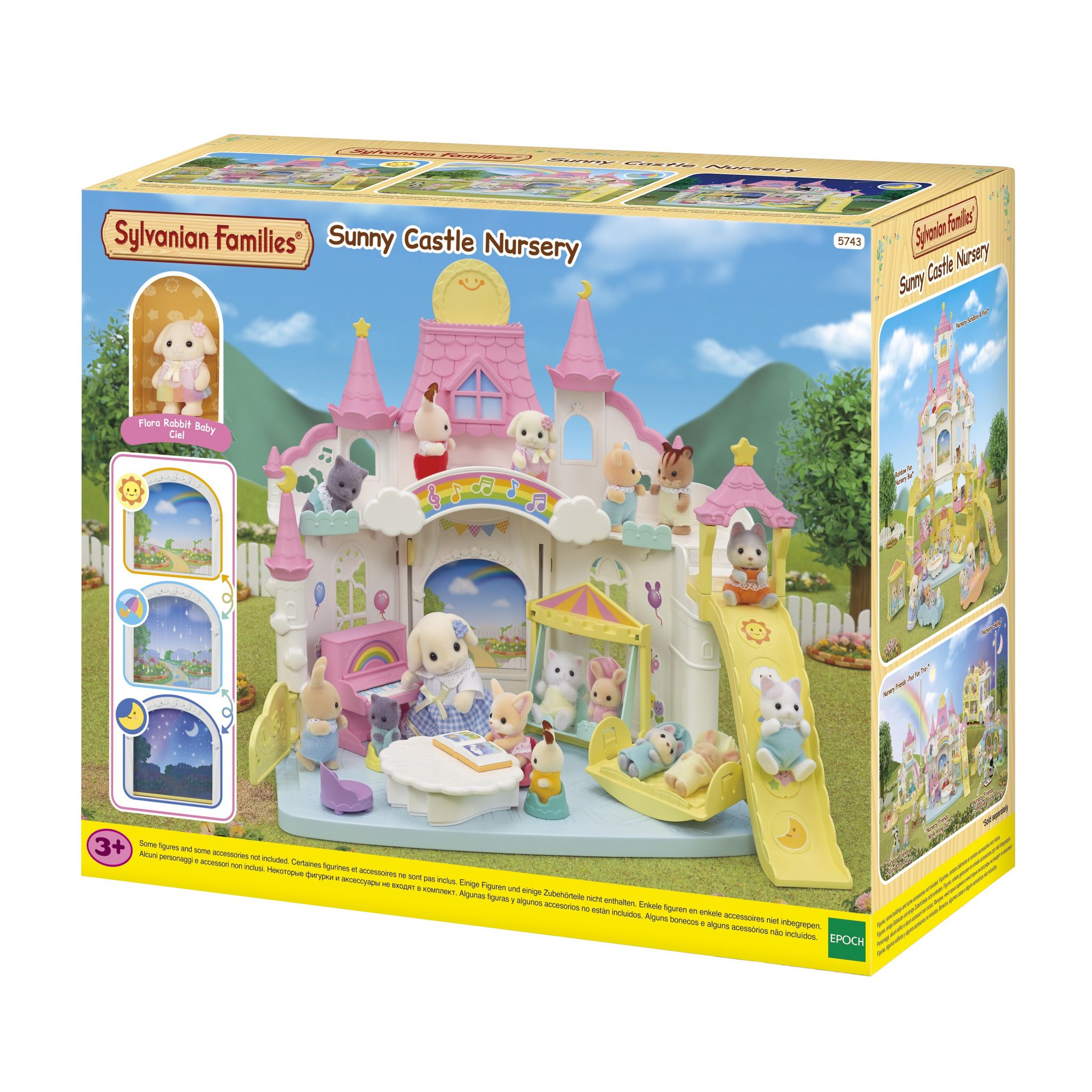 Voir la diapositive 2 : EPOCH D'ENFANCE Sylvanian Families - La crèche ensoleillée