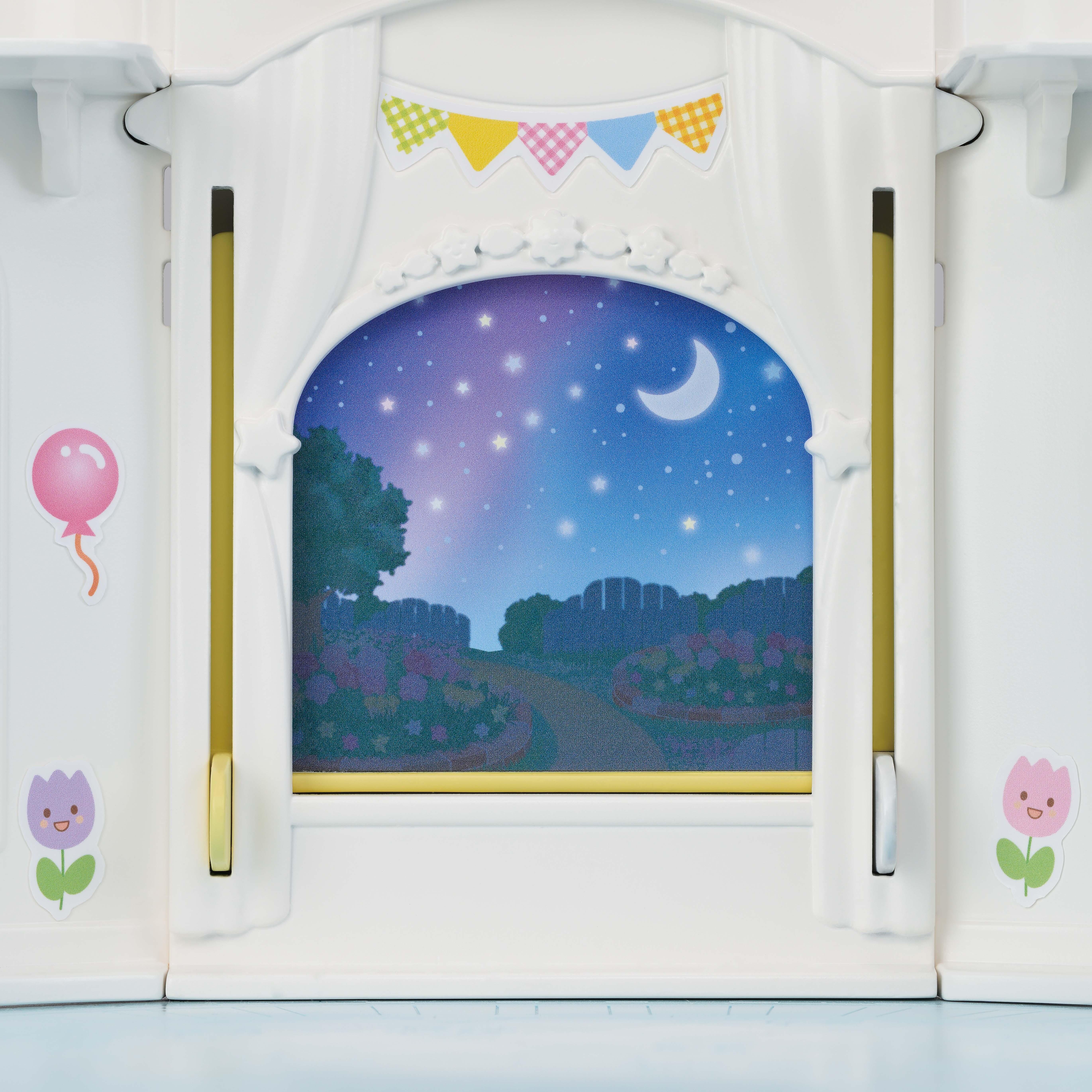 Voir la diapositive 16 : EPOCH D'ENFANCE Sylvanian Families - La crèche ensoleillée