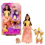 Voir la diapositive 2 : MATTEL Poupée Coffret Belle et son chariot à Thé - Disney Princesse