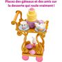 Voir la diapositive 7 : MATTEL Poupée Coffret Belle et son chariot à Thé - Disney Princesse