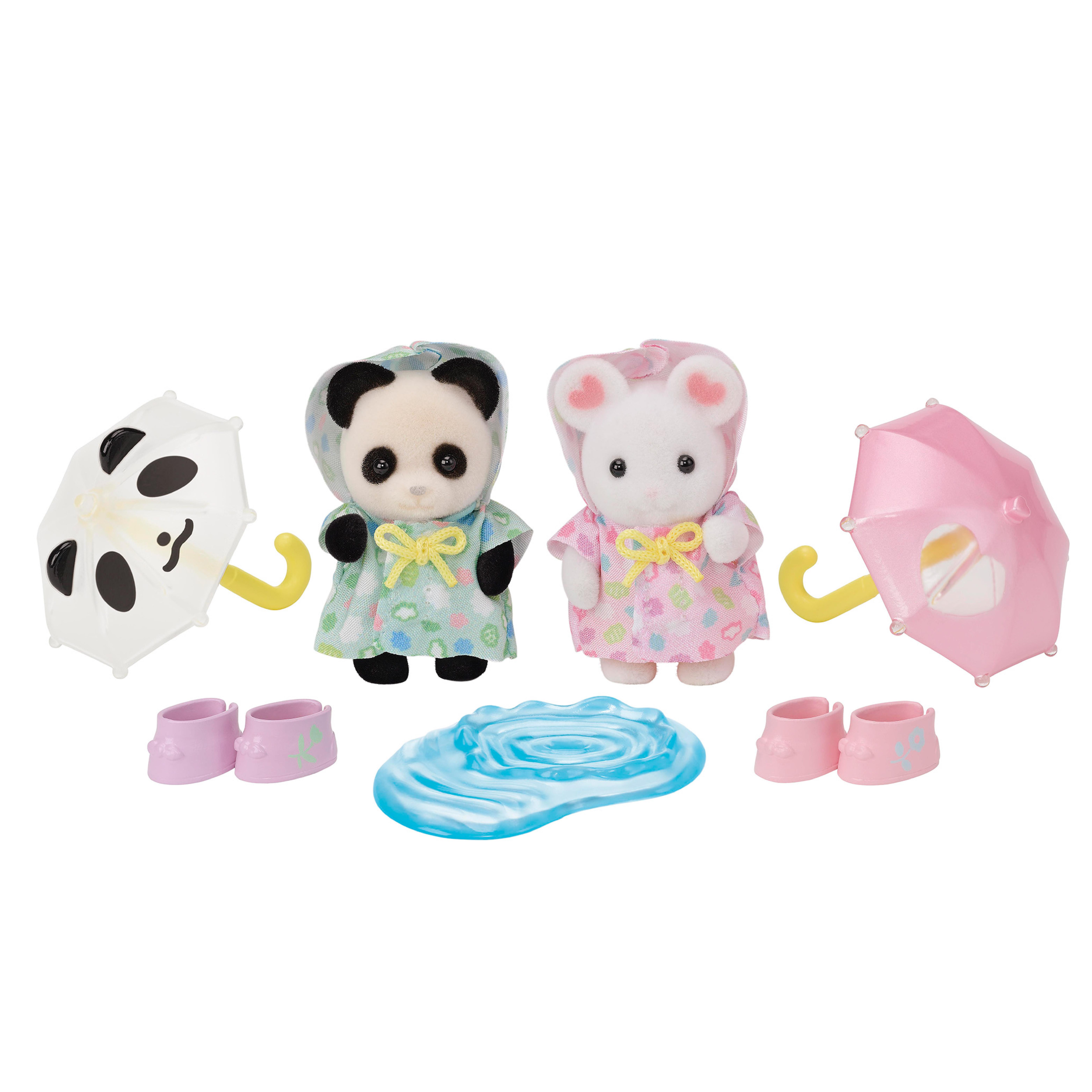 Voir la diapositive 2 : EPOCH D'ENFANCE Le duo des bébés Sylvanian Families