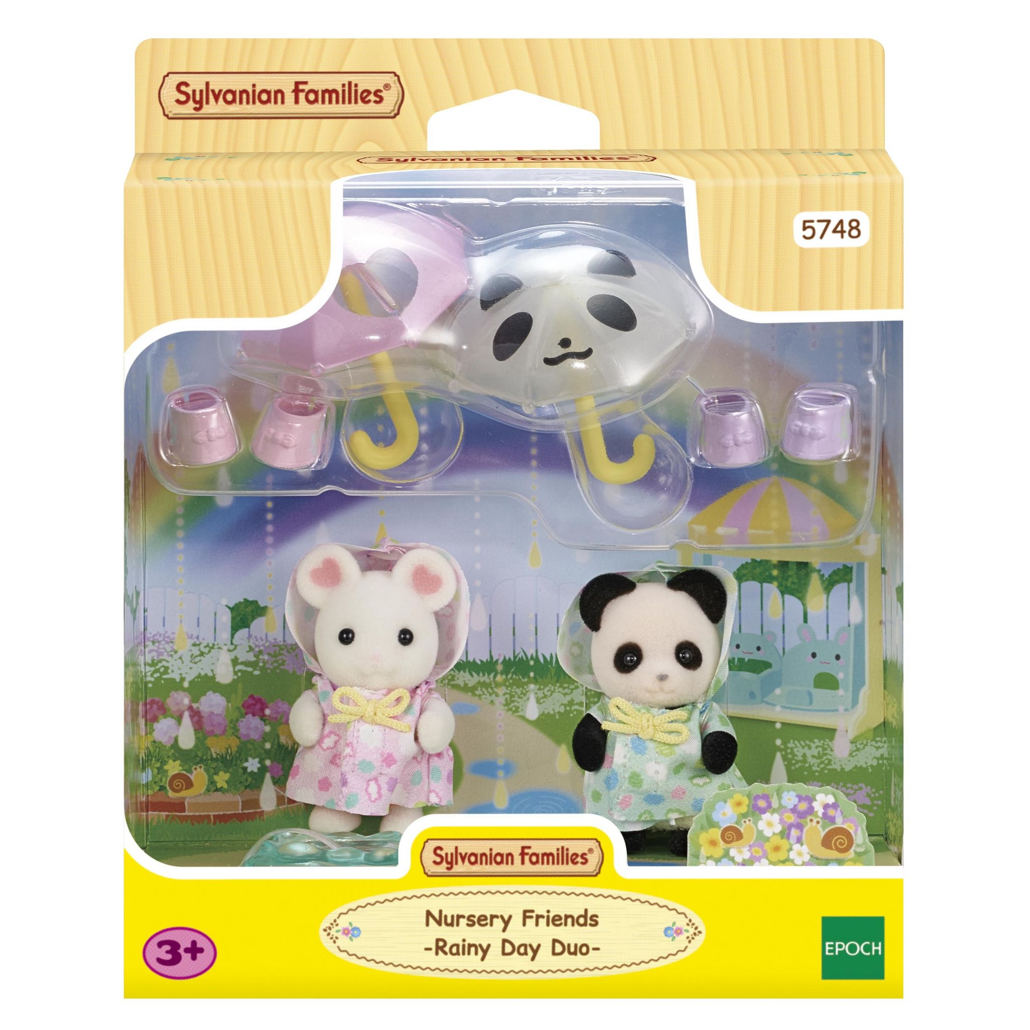 Voir la diapositive 2 : EPOCH D'ENFANCE Le duo des bébés Sylvanian Families