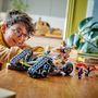 Voir la diapositive 7 : LEGO Ninjago 71820 - Le Véhicule Combiné de l'Équipe des Ninjas - Jouet 4-en-1 Pour Enfants dès 9 Ans - Planeur, Bolide Tout-terrain et 2 Motos - 6 Minifigurines