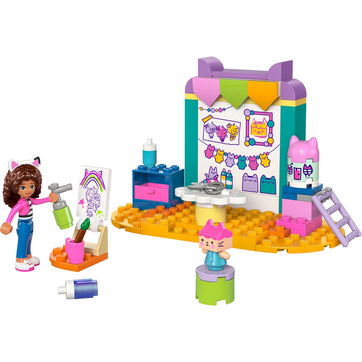 LEGO Gabby et la Maison Magique 10795 - Bricolage avec Bébé Boîte - Jouet d'Activité et de Développement pour Enfants - Loisir Créatif - Jeu d'Éveil Éducatif pour Garçons et Filles de 4 Ans