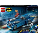 LEGO DC Comics Batman - Batman Avec la Batmobile Contre Harley Quinn et Mr. Freeze - Véhicule de la Série TV d'Animation
