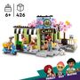 Voir la diapositive 3 : LEGO Friends 42618 - Le Café de Heartlake City - Jouet Pour Enfants - Pâtisserie à Construire - Loisir Créatif et Idée de Cadeau pour les Filles et les Garçons dès 6 ans - 3 Mini-poupées et un Chien