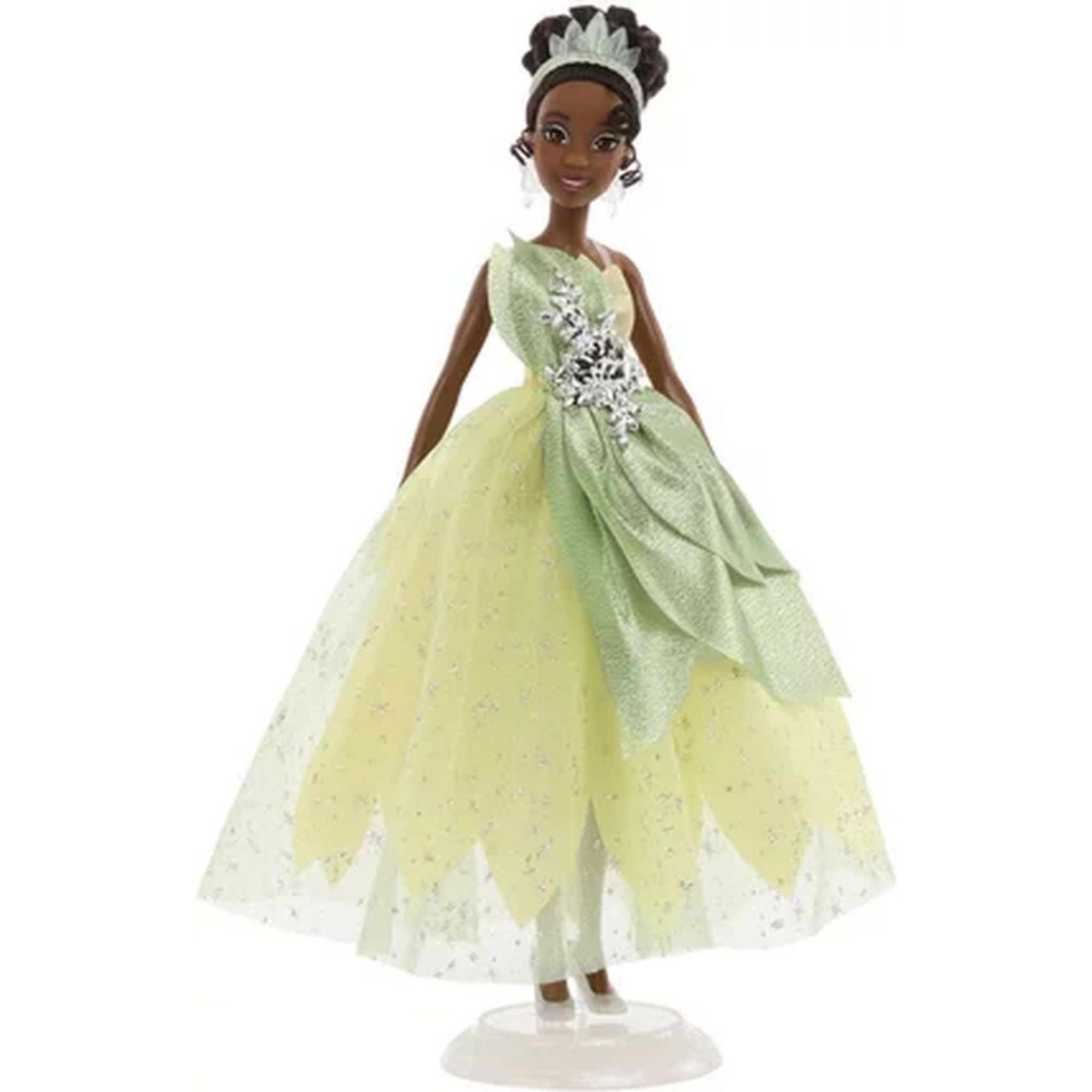 Voir la diapositive 2 : MATTEL Poupée Tiana Princesse Disney 100ème anniversaire