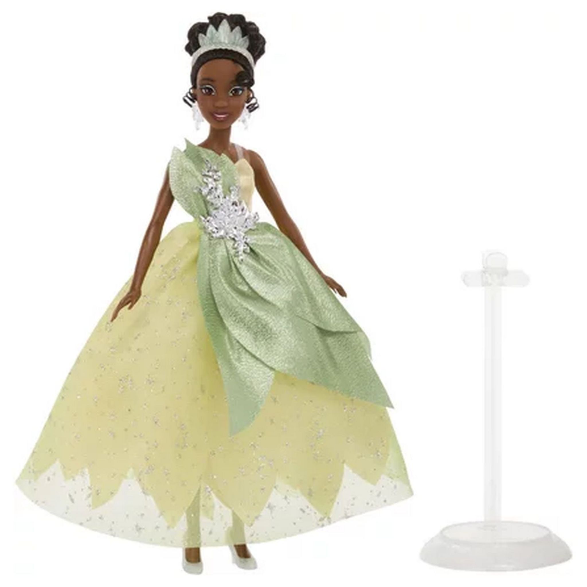 Voir la diapositive 3 : MATTEL Poupée Tiana Princesse Disney 100ème anniversaire